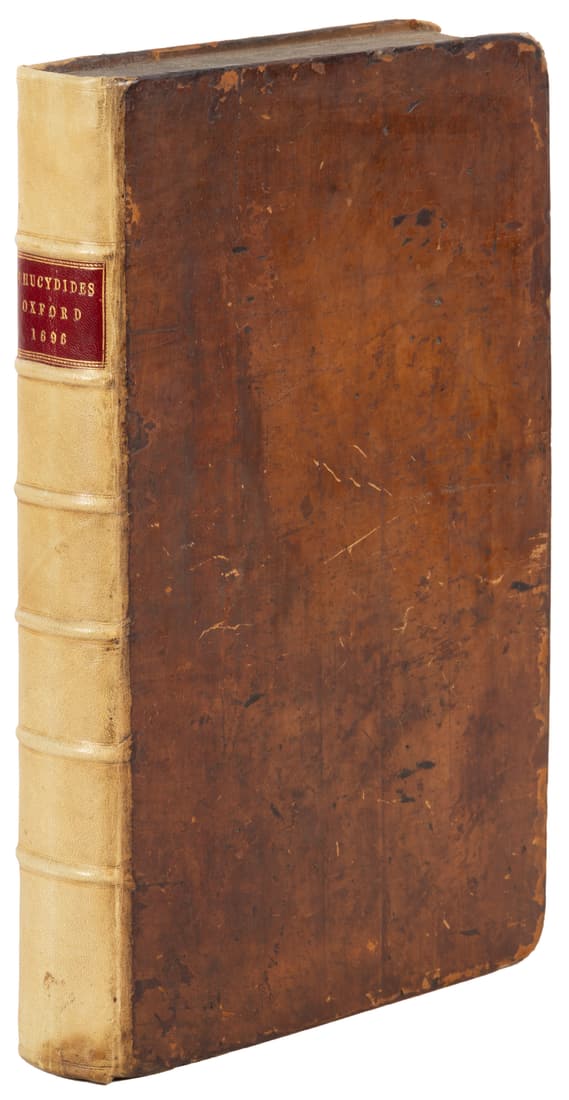 Thucydides 1696 scholarly Greek Oxford ed. (1 of 5)