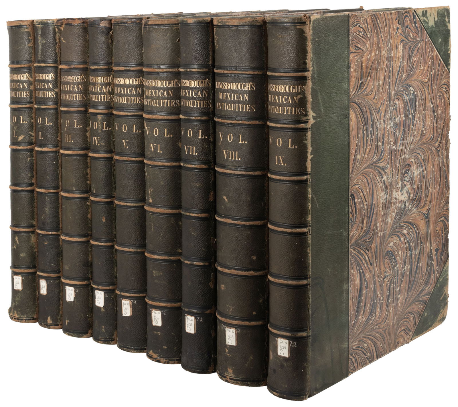 Kingsborough's Antiquities of Mexico in 9 vols. (1 of 11)