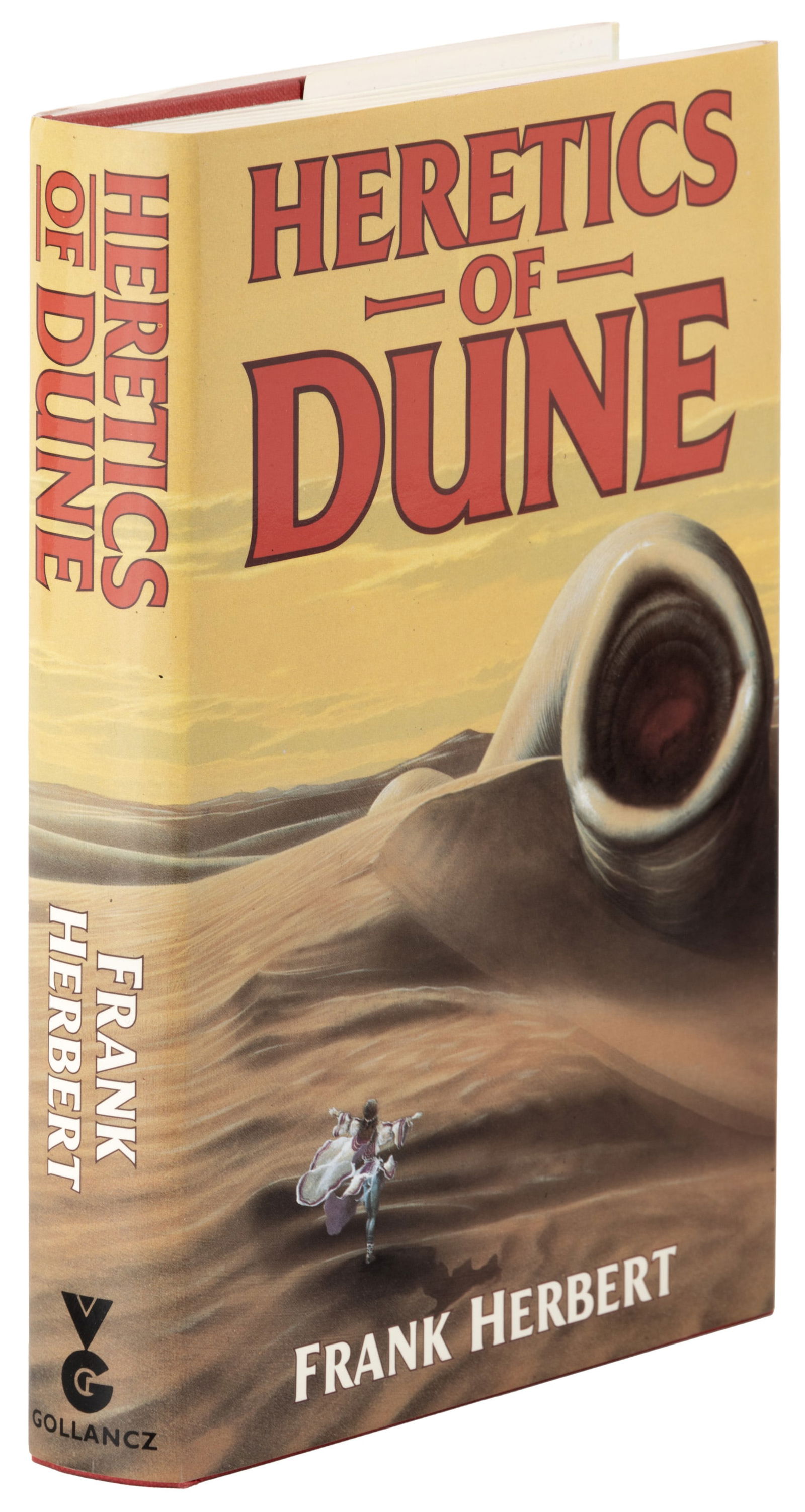 Frank Herbert signed Heretics of Dune 1st U.K. (1 of 3)