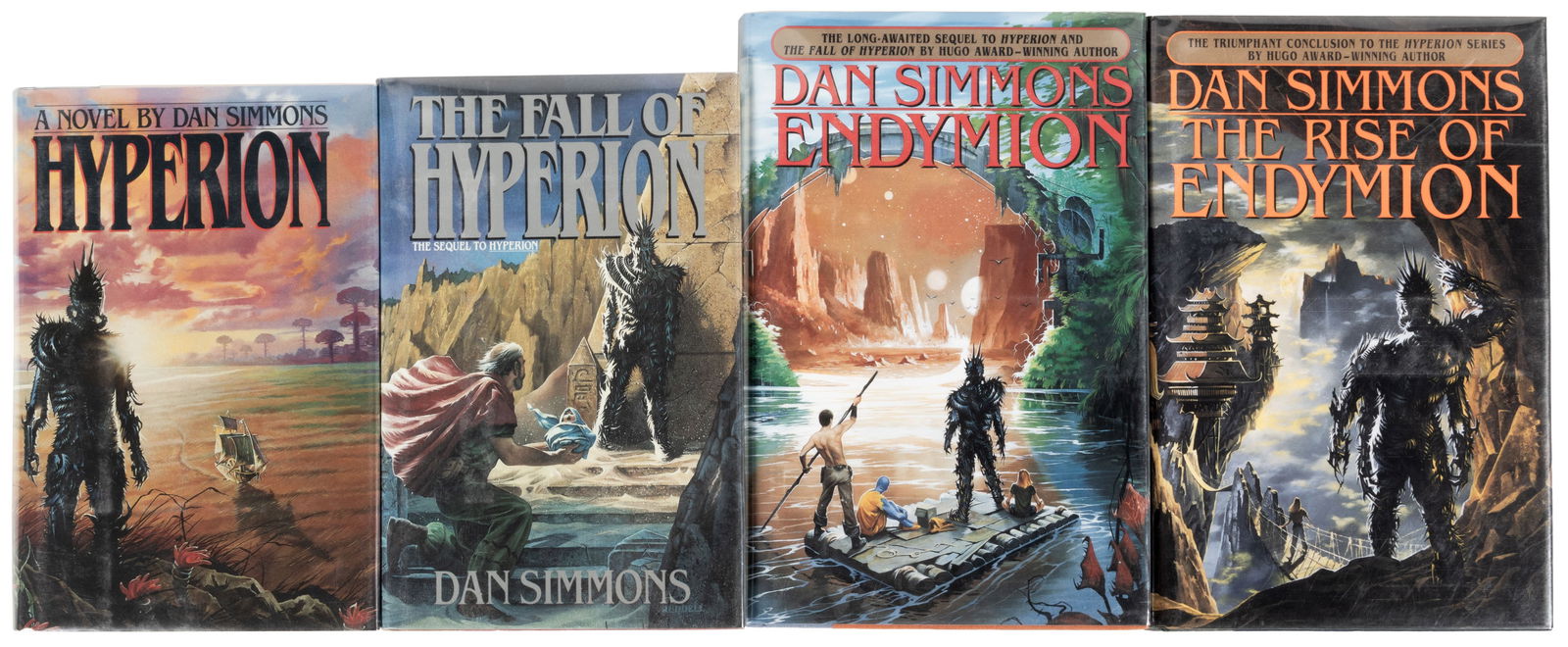 The Complete Hyperion Canots by Dan Simmons, signed (1 of 9)