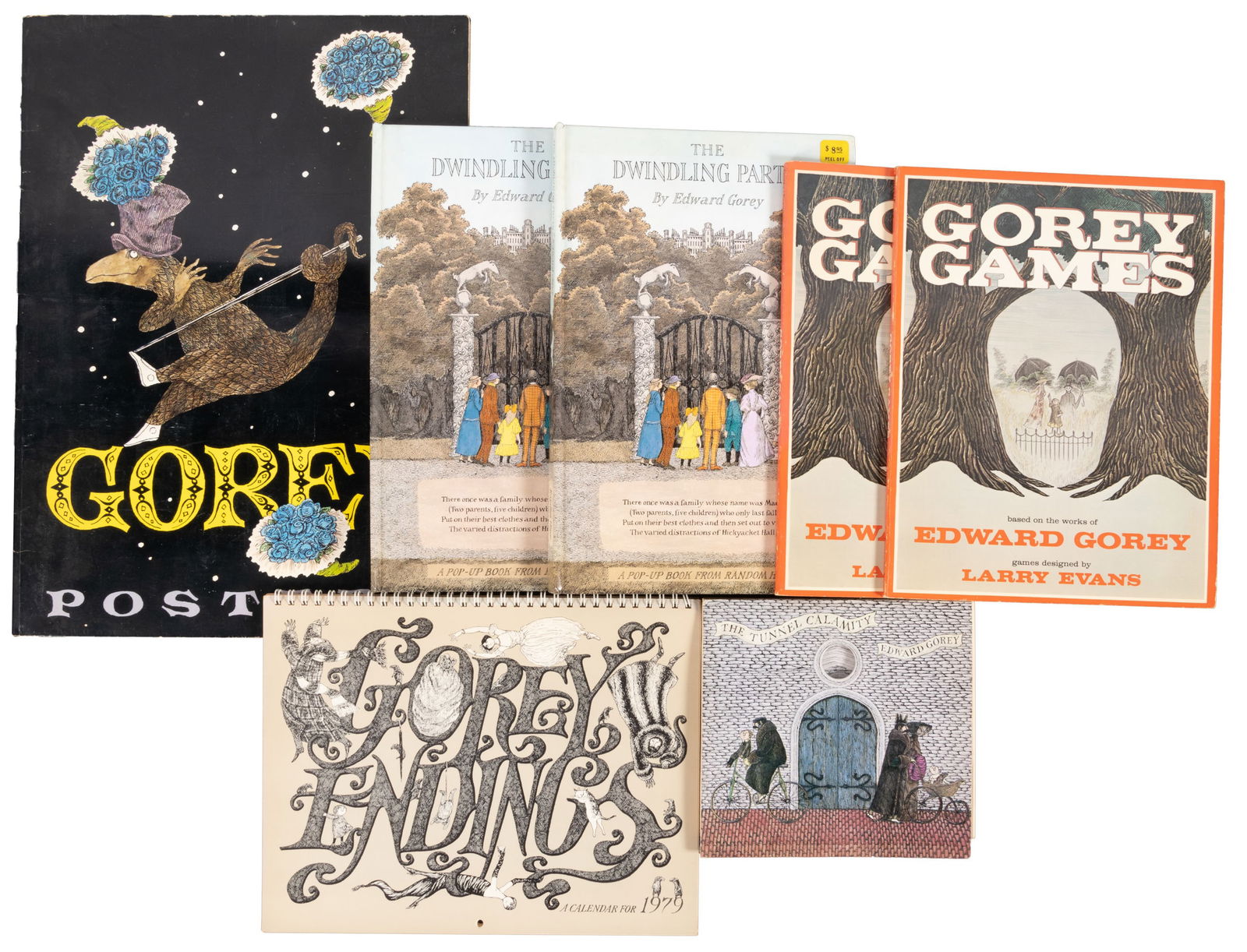 Calendar, Pop-up Books, And Games By Gorey Auction