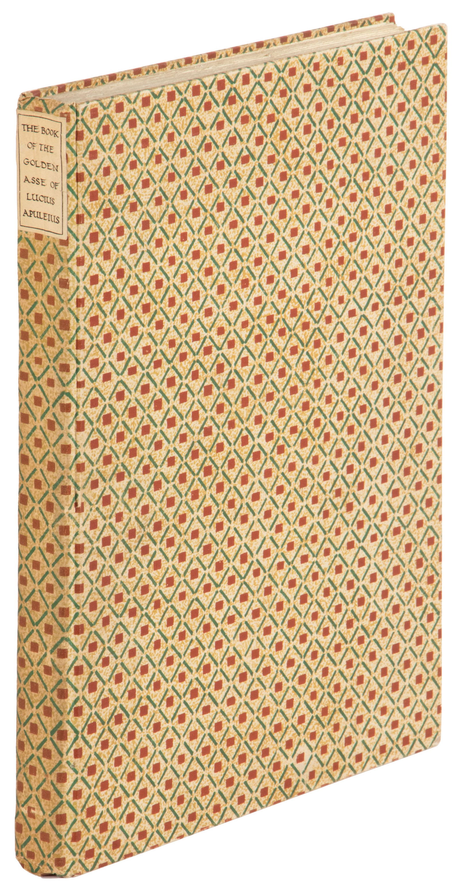 Lucius Apuleius from the Ashendene Press, presentation copy (1 of 9)