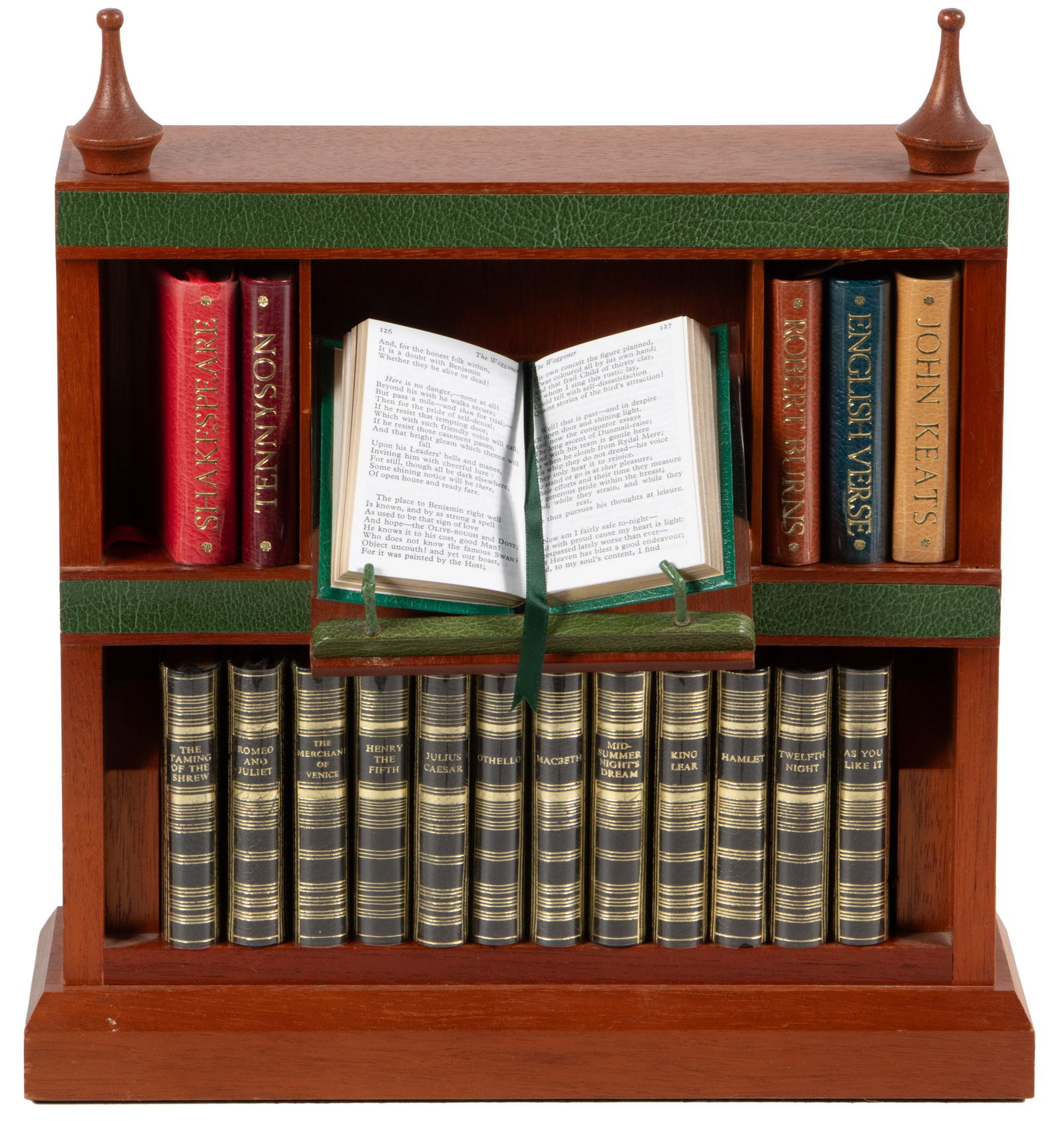 Miniature book library of Shakespeare and the poets (1 of 4)