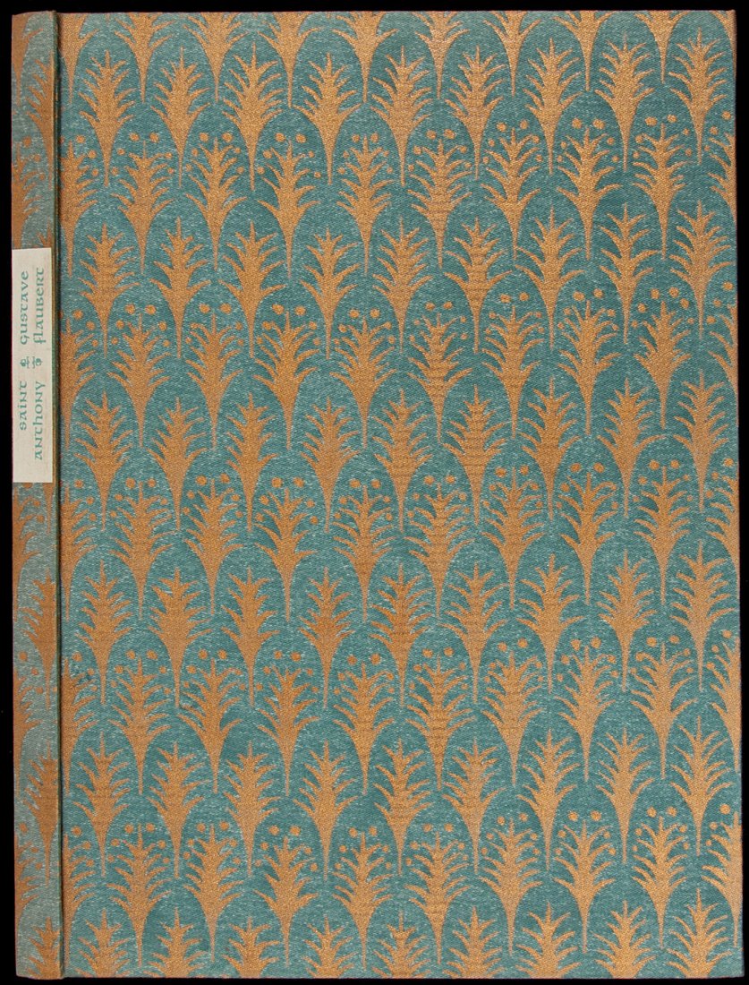 Allen Press, Temptation of Saint Anthony 1 of 140: Title: The Temptation of Saint Anthony Author: Flaubert, Gustave Description: Translated by Lafcadio Hearn. Edited by Francis Carmody. With 24 illustrations throughout; a full-page wood engraving of S