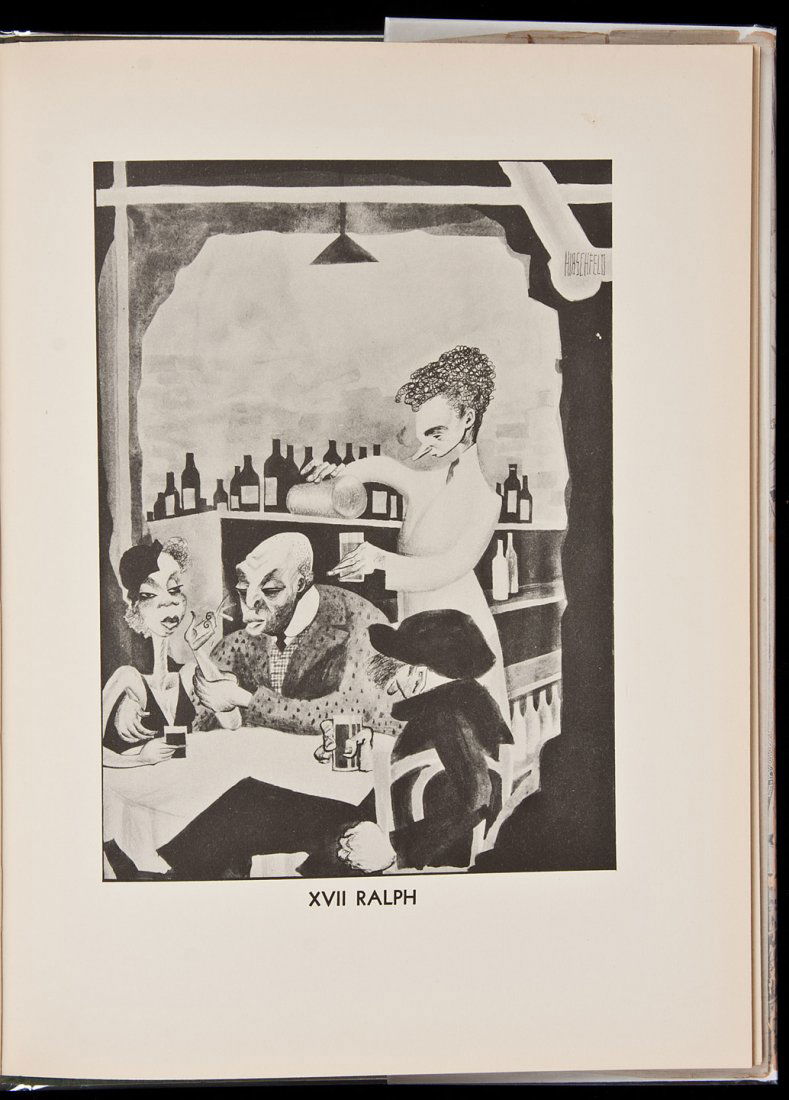 Manhattan Oases: New York's 1932 Speak-Easies: Title: Manhattan Oases: New York's 1932 Speak-Easies Author: Hirschfeld, Al Description: 83 pp. 36 illustrations by Al Hirschfeld. (4to) blue cloth, paper labels, dust jacket. First Edition.Scarce vol