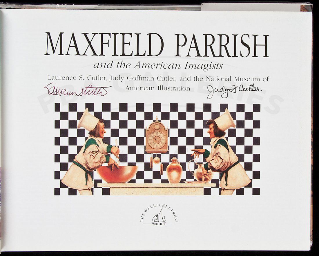Maxfield Parrish and the American Imagists: Title: Maxfield Parrish and the American Imagists Author: Cutler, Laurence S. & Judy Goffman Description: Color illustrated boards, matching color illustrated dust jacket. First Edition.Signed by the