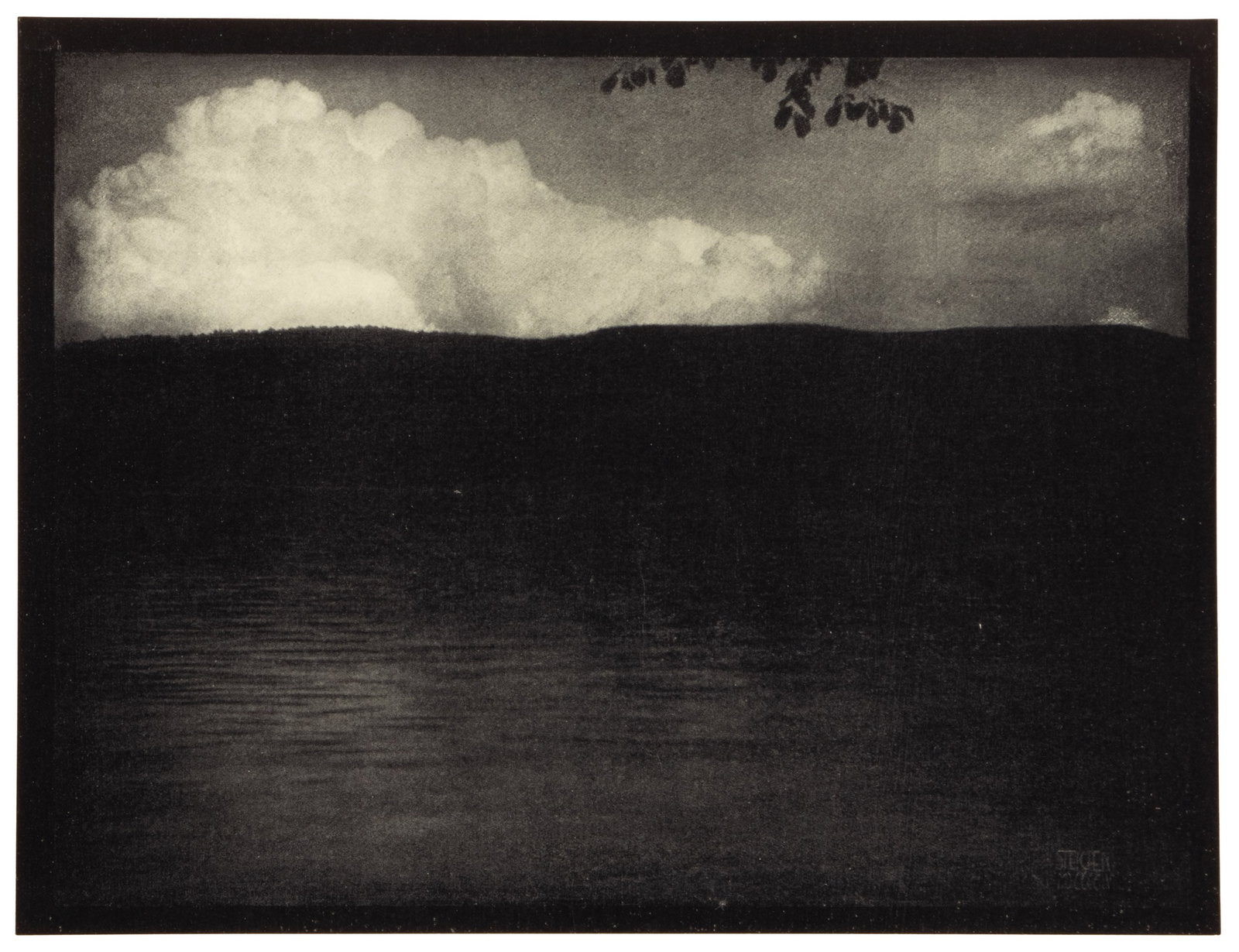 The Big White Cloud, Eduard Steichen: Heading: Author: Steichen, Eduard Title: The Big White Cloud Place Published: New York Publisher:Camera Work Date Published: 1906 Description: Half-tone from a photograph by Eduard