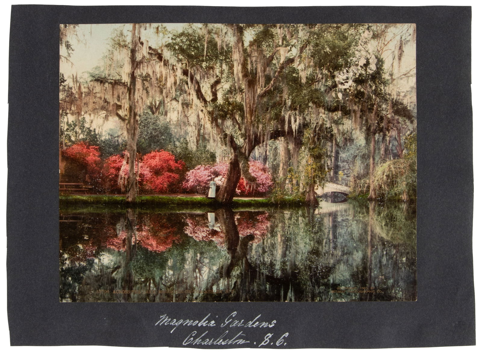 View of Cathedral Rocks, Carleton E. Watkins: Heading: Author: Watkins, Carleton E. Title: Mirror View of Cathedral Rocks, Yosemite Place Published: Publisher: Date Published: n.d. Description: Albumen print mounted to paper