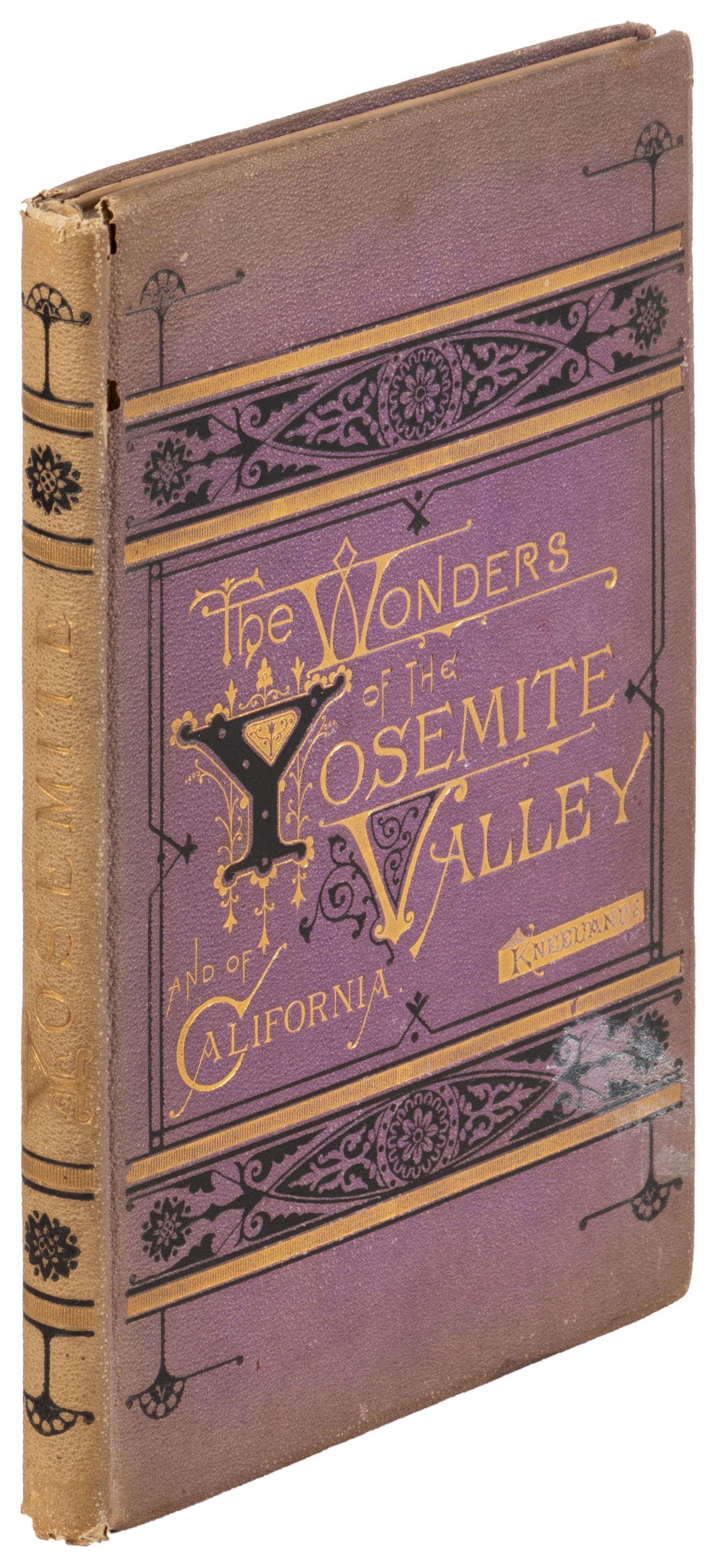Wonders of Yosemite w/ maps and 10 photos: Heading: Author: Kneeland, Samuel Title: The Wonders of the Yosemite Valley, and of California Place Published: Boston Publisher:Alexander Moore, Lee & Shepard Date Published: 1872 Des