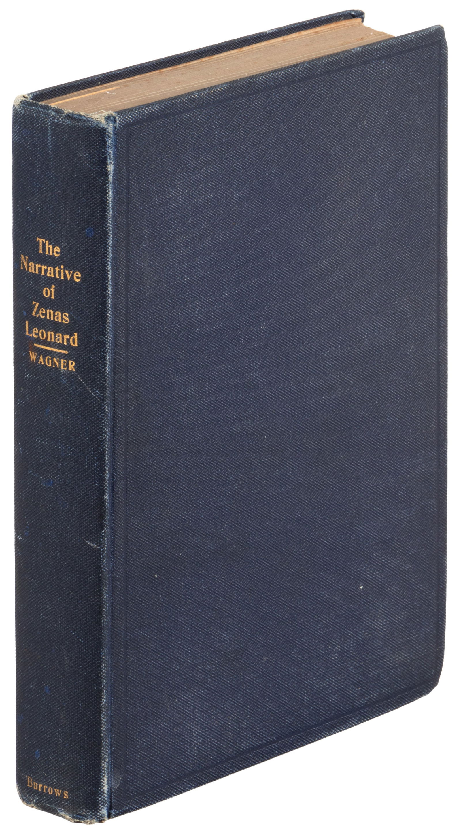 Zenas Leonard's Narrative with Yosemite discovery: Heading: Author: Leonard, Zenas Title: Adventures of Zenas Leonard: Fur Trader and Trapper 1831-1836 Place Published: Cleveland Publisher:Burrows Brothers Date Published: 1904 Descript