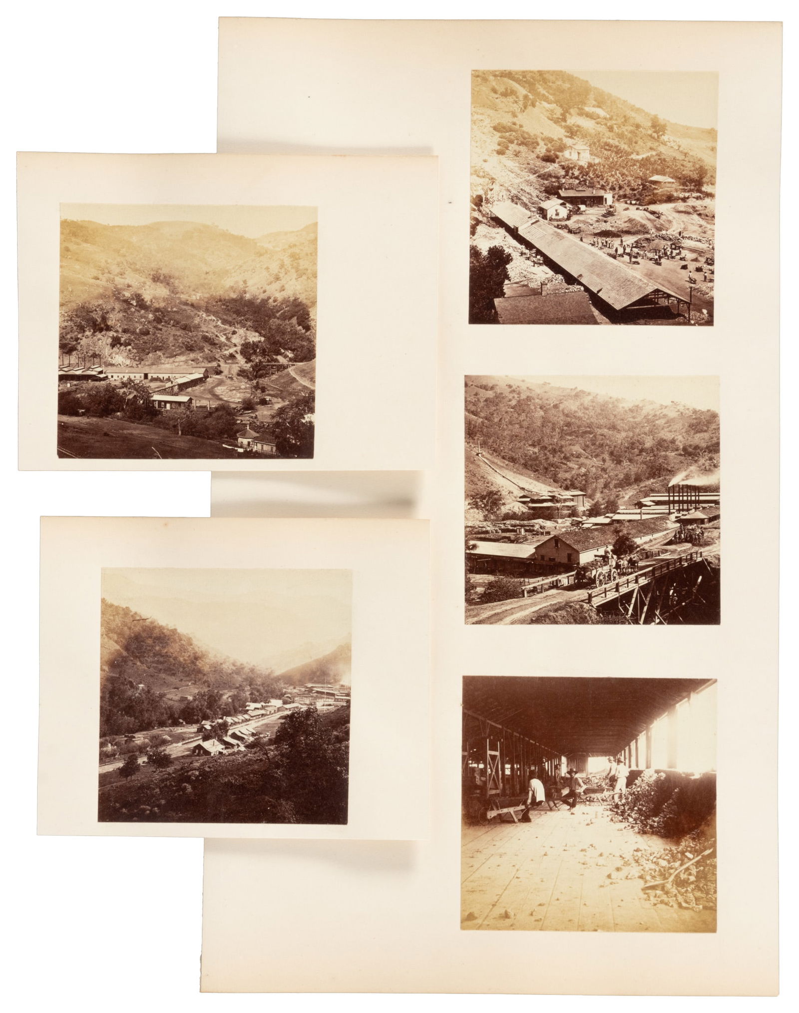 Five albumen prints by Carleton E. Watkins (1 of 1)