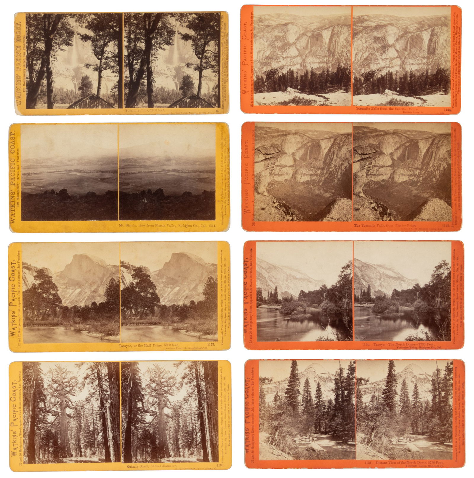Carleton Watkins' stereo views of Yosemite & CA (1 of 2)
