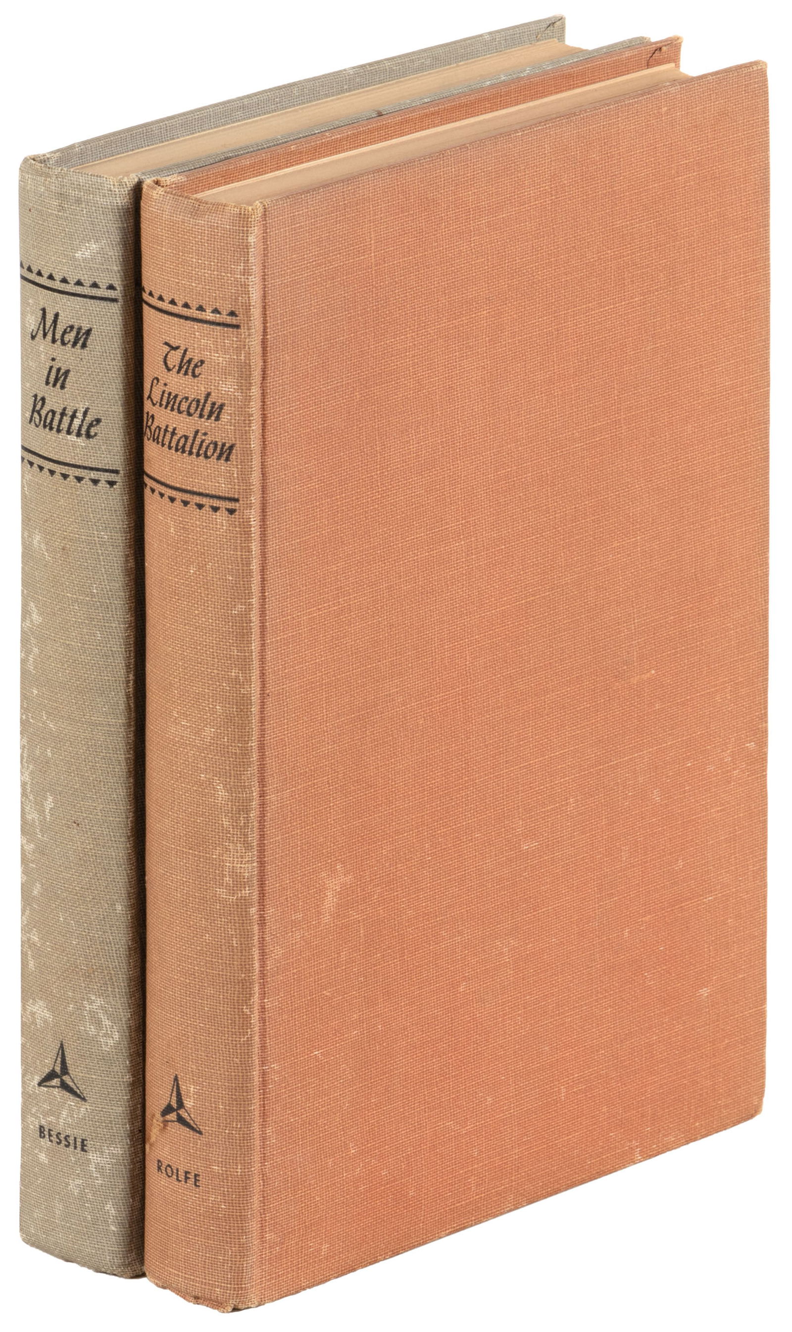 Two works signed by 8 members of the Abe Lincoln Brigade (1 of 7)