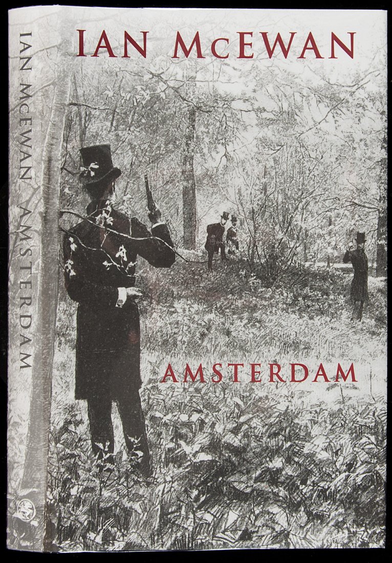 Ian McEwan, Amsterdam, signed: Title: Amsterdam Author: McEwan, Ian Description: Boards, jacket. First Edition.Signed by the author on the title-page. Winner of the 1998 Booker Prize; first state dust jacket without the booker priz