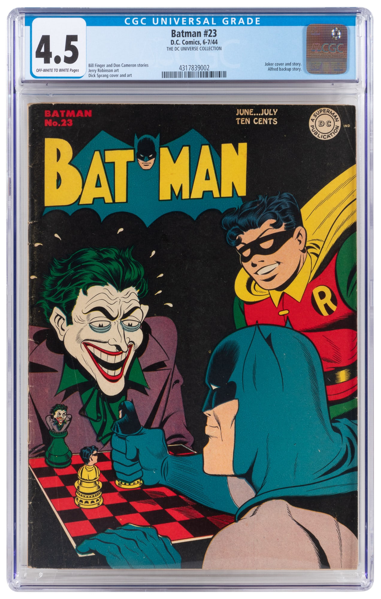 BATMAN #23 * The JOKER'S Upside-Down Crimes (1 of 2)