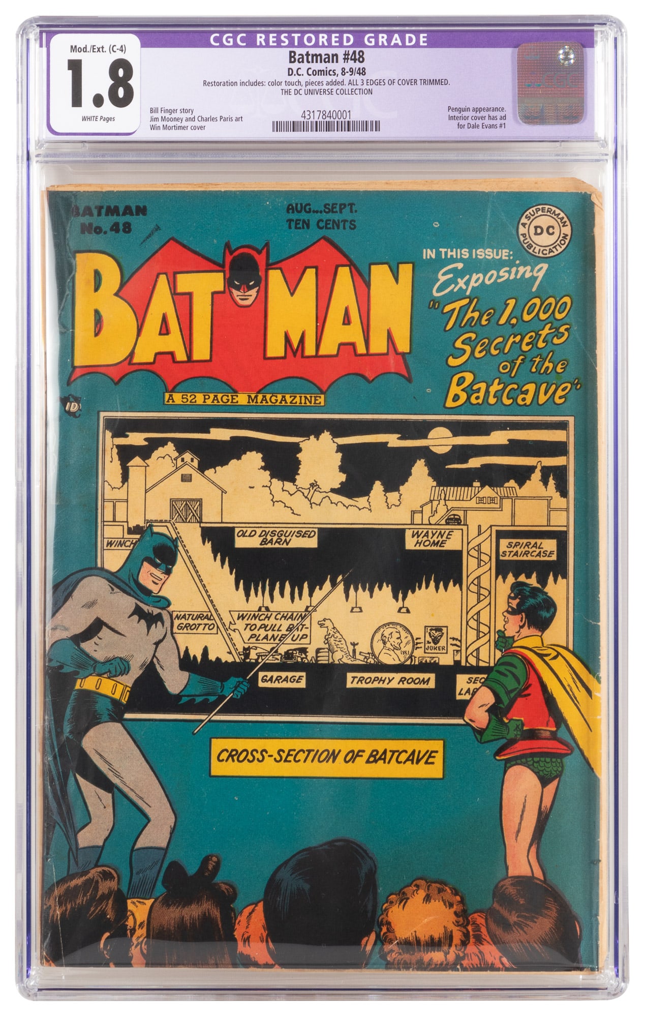 BATMAN #48 * Penguin's Wings Clipped (1 of 2)