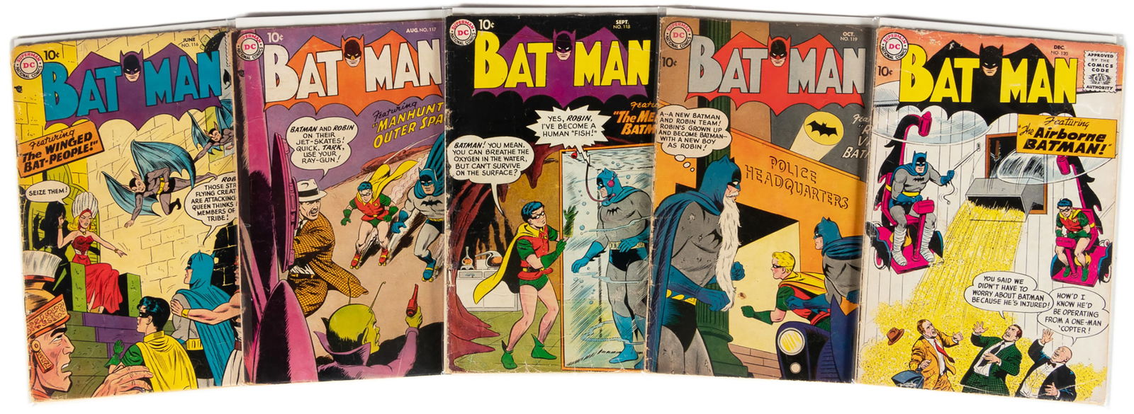 BATMAN #s 116, 117, 118, 119, 120 * Lot of 5 DC Universe Collection Comics (1 of 1)