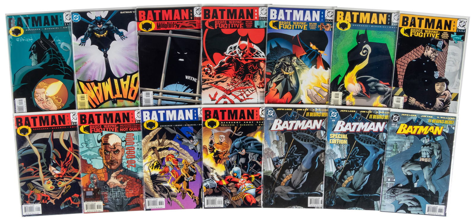 BATMAN #s 597-619 & 608 & 609 * Lot of 27 Comics * DC Universe Collection (1 of 2)