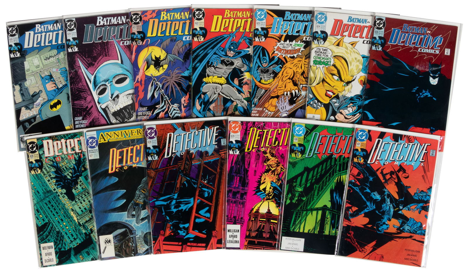 DETECTIVE COMICS #s 619-668 * Lot of 50 Comics * DC Universe Collection (1 of 4)