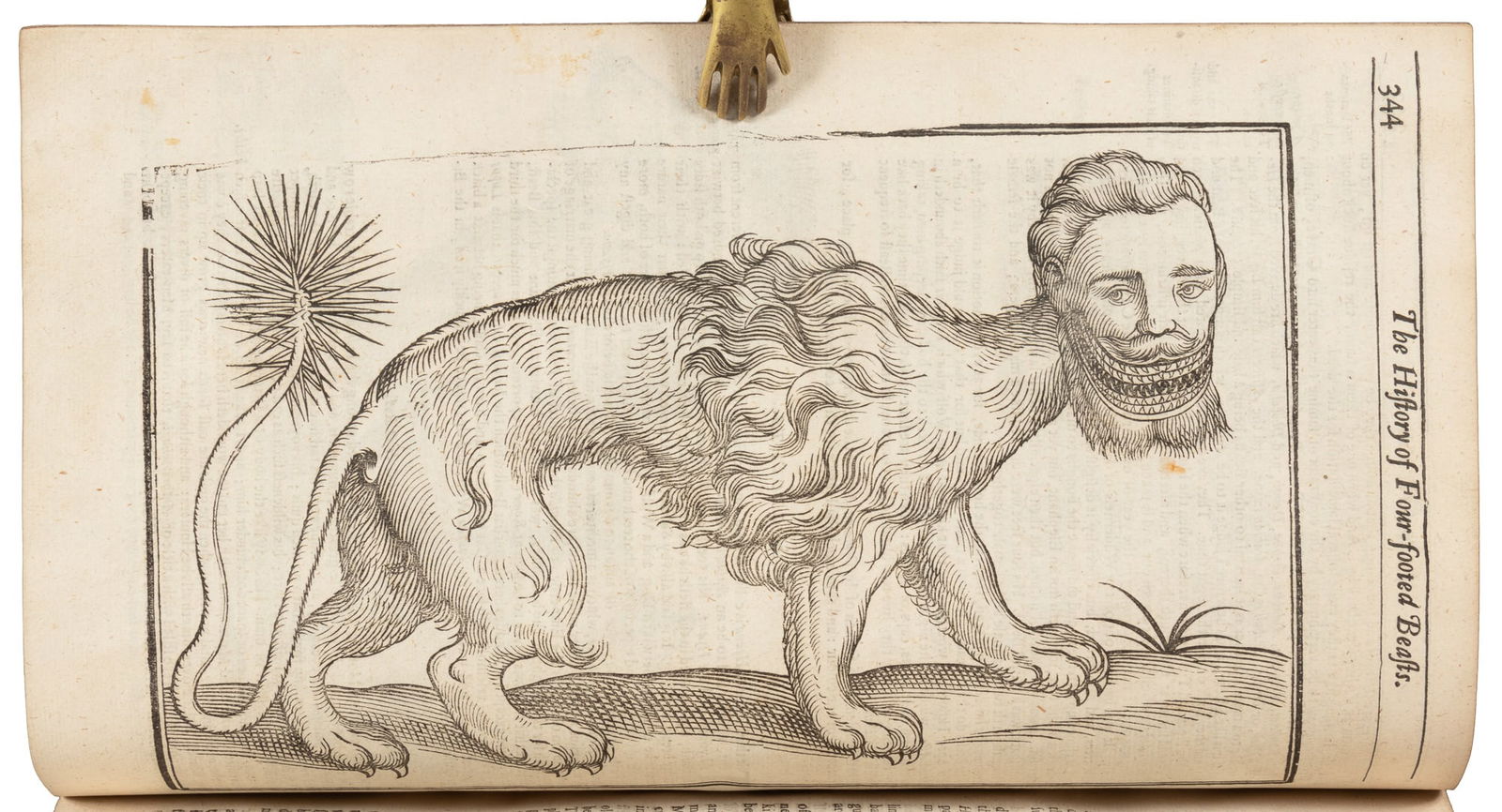 History of Four-footed Beasts, 1658 (1 of 5)