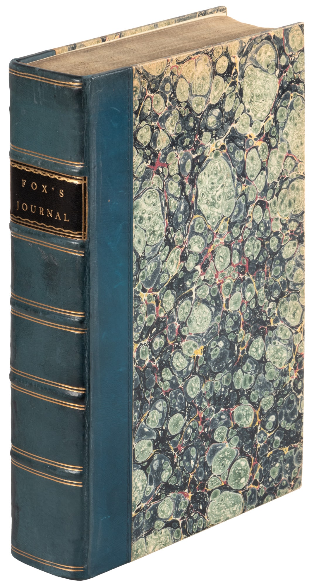 George Fox's Journal, 1st ed. folio 1694: Heading: Author: Fox, George Title: A Journal or Historical Account of the Life, Travel, Sufferings, Christian Experiences and Labour of Love in the Work of the Ministry... Place Published: London Pu