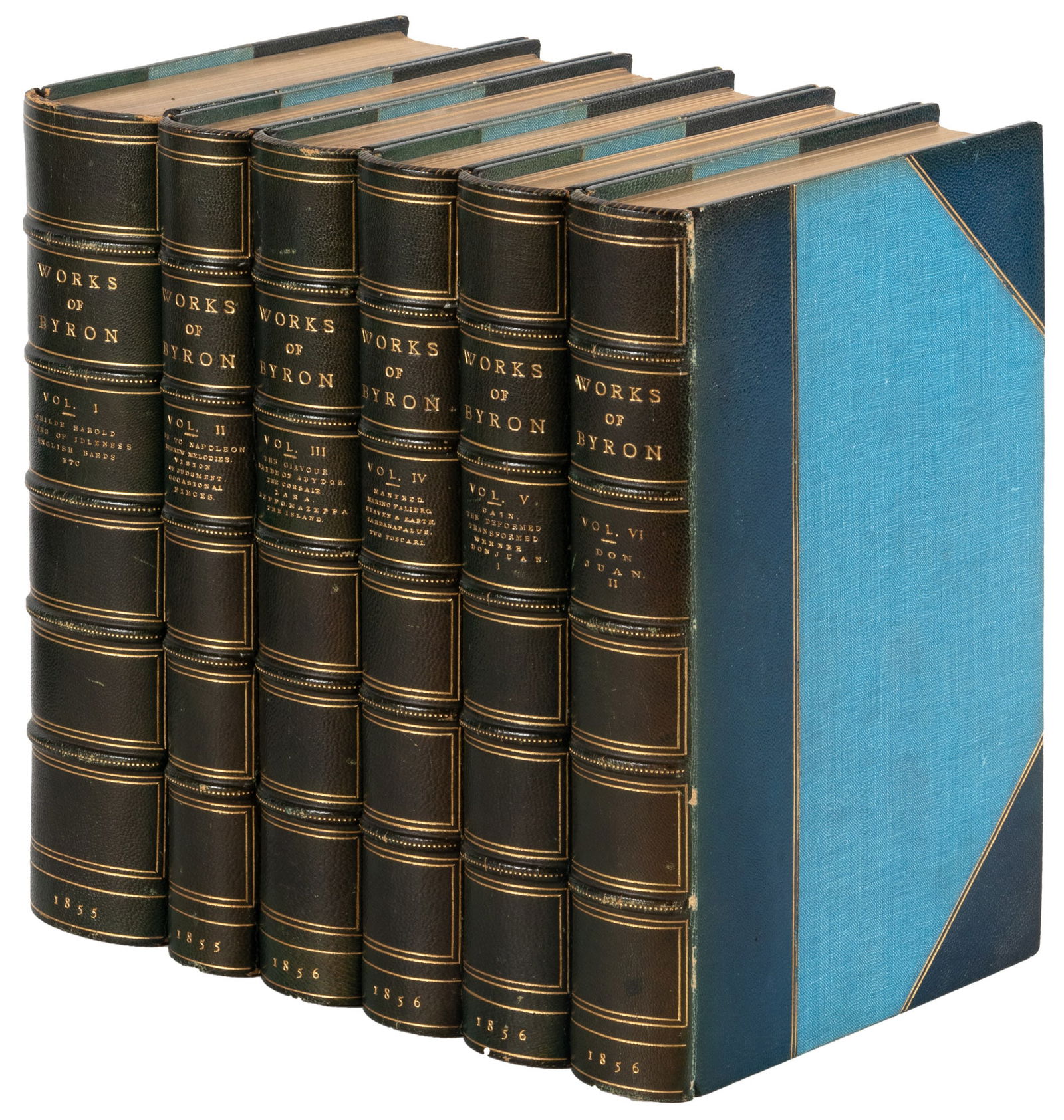 The Poetical Works of Byron, bound by Root & Son (1 of 1)