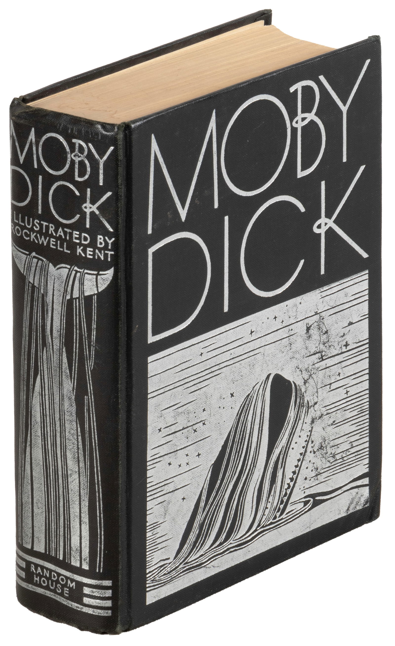 Moby Dick illus by Rockwell Kent 1930: Heading: Author: Melville, Herman Title: Moby Dick Place Published: New York Publisher:Random House Date Published: 1930 Description: [xxxii], 822, [5] pp. Illustrated by Rockwell