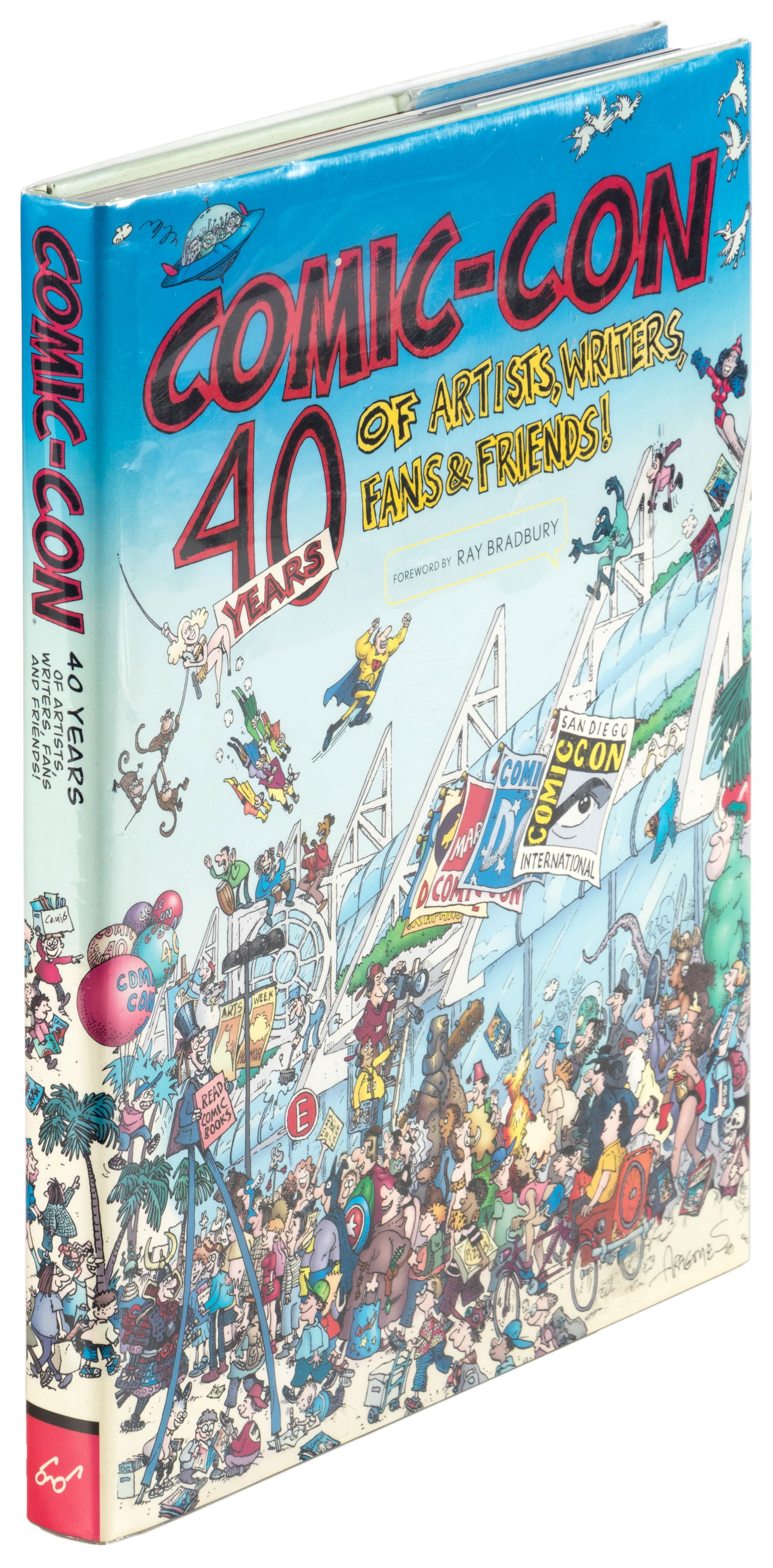 Comic-Con's 40 year history, signed (1 of 5)