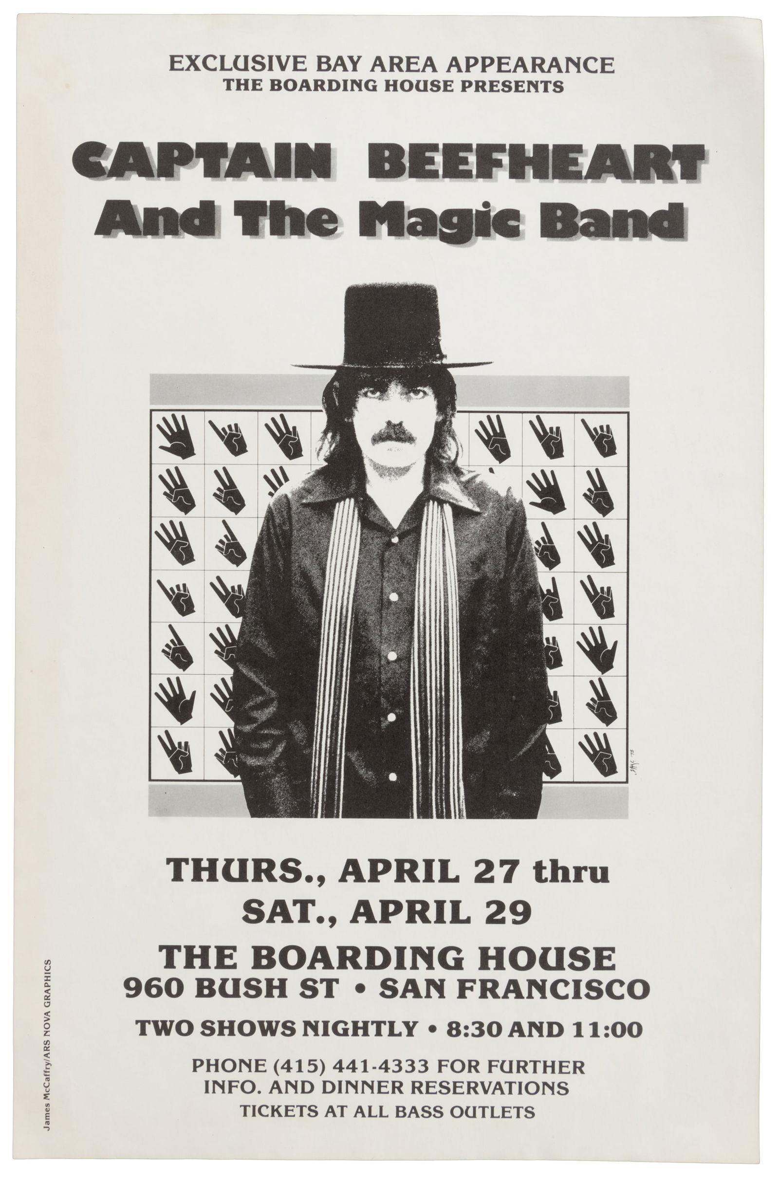 Captain Beefheart at The Boarding House (1 of 1)