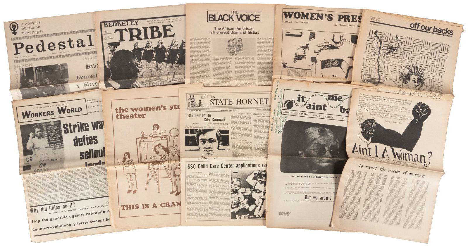 Collection of feminist counterculture publications (1 of 5)