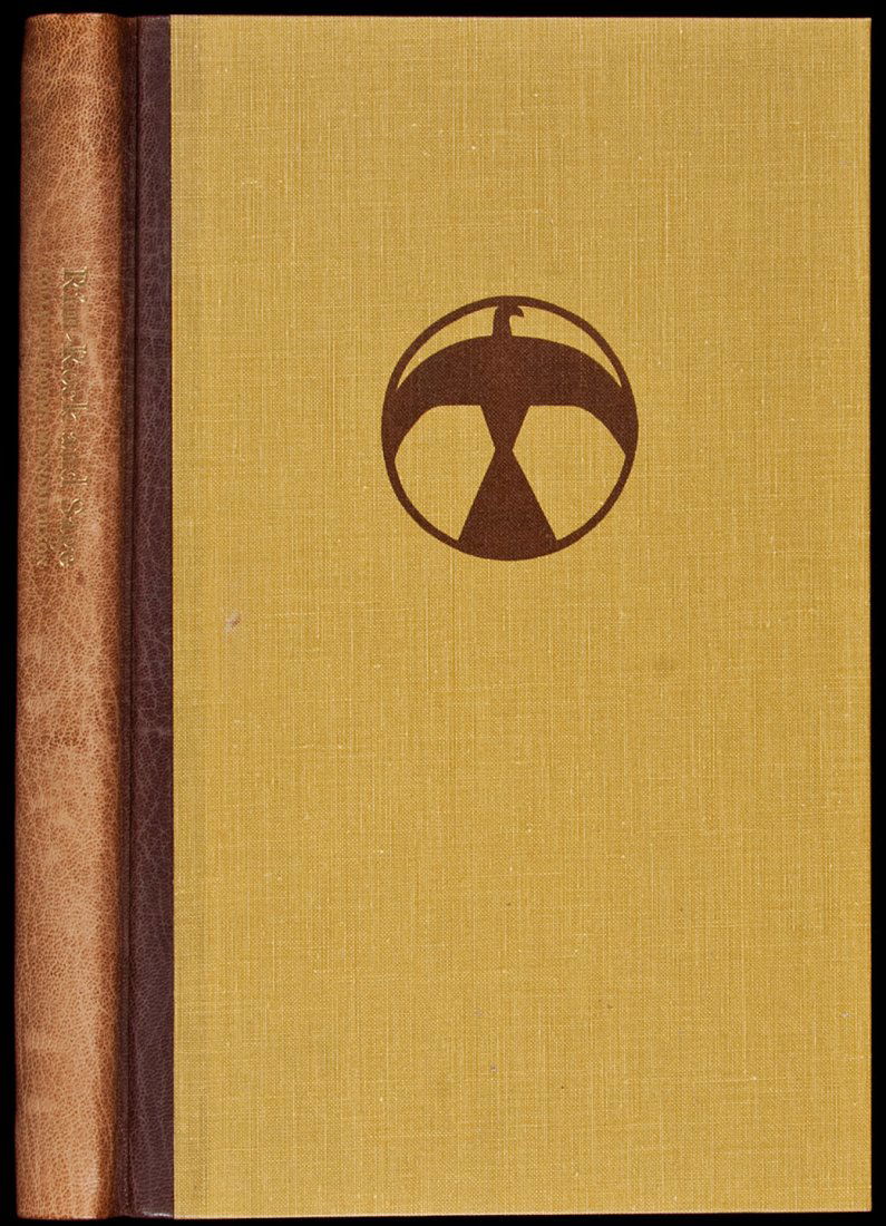 Maynard Dixon from Arion Press, 1/100 spec. bind: Title: Rim-Rock and Sage: The Collected Poems of Maynard Dixon Author: Dixon, Maynard Description: Introduction by Kevin Starr. Illustrated from drawings by Dixon. 25x16 cm. (10x6¼, quarter niger & c