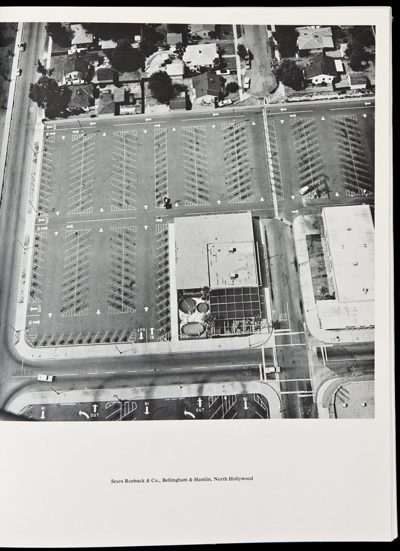 Ed Ruscha Thirtyfour Parking Lots in Los Angeles: Title: Thirtyfour Parking Lots in Los Angeles Author: Ruscha, Edward Description: Aerial photographs of various empty parking lots in the greater Los Angeles area, with one fold-out. 10¼x8, wrappers,