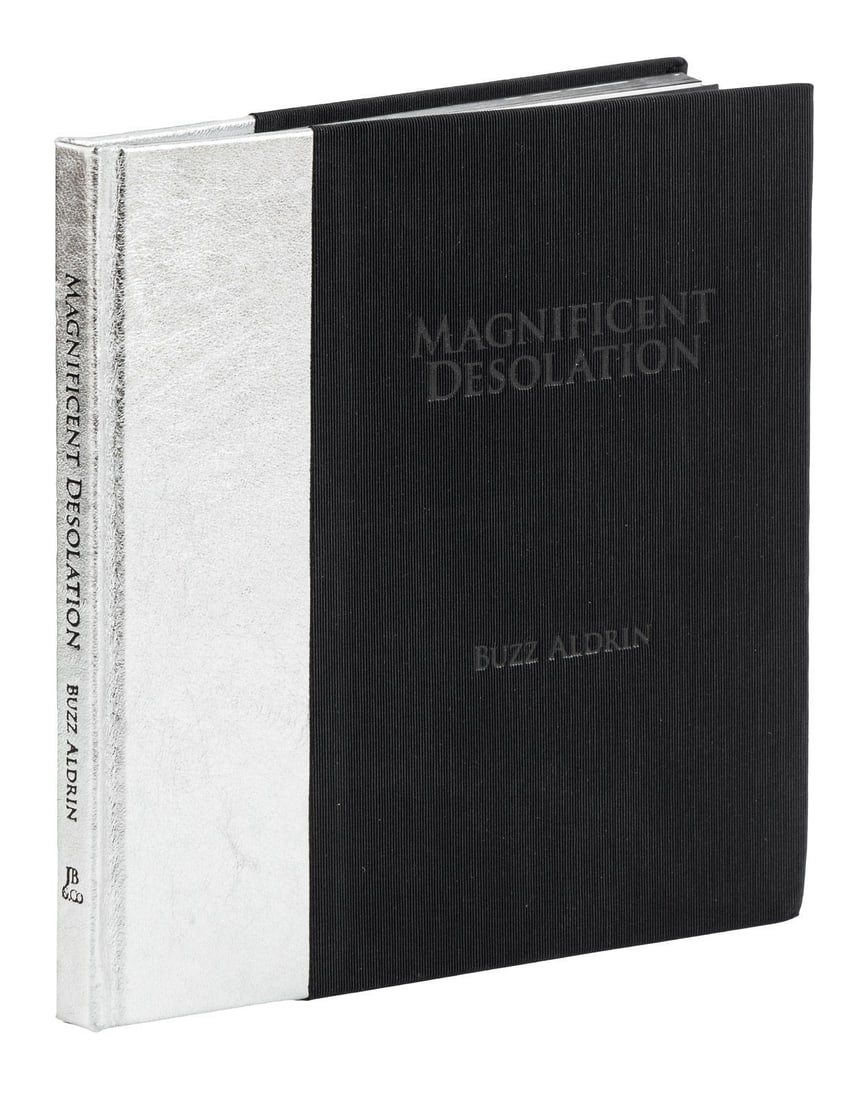 Buzz Aldrin Signed Magnificent Desolation (1 of 1)