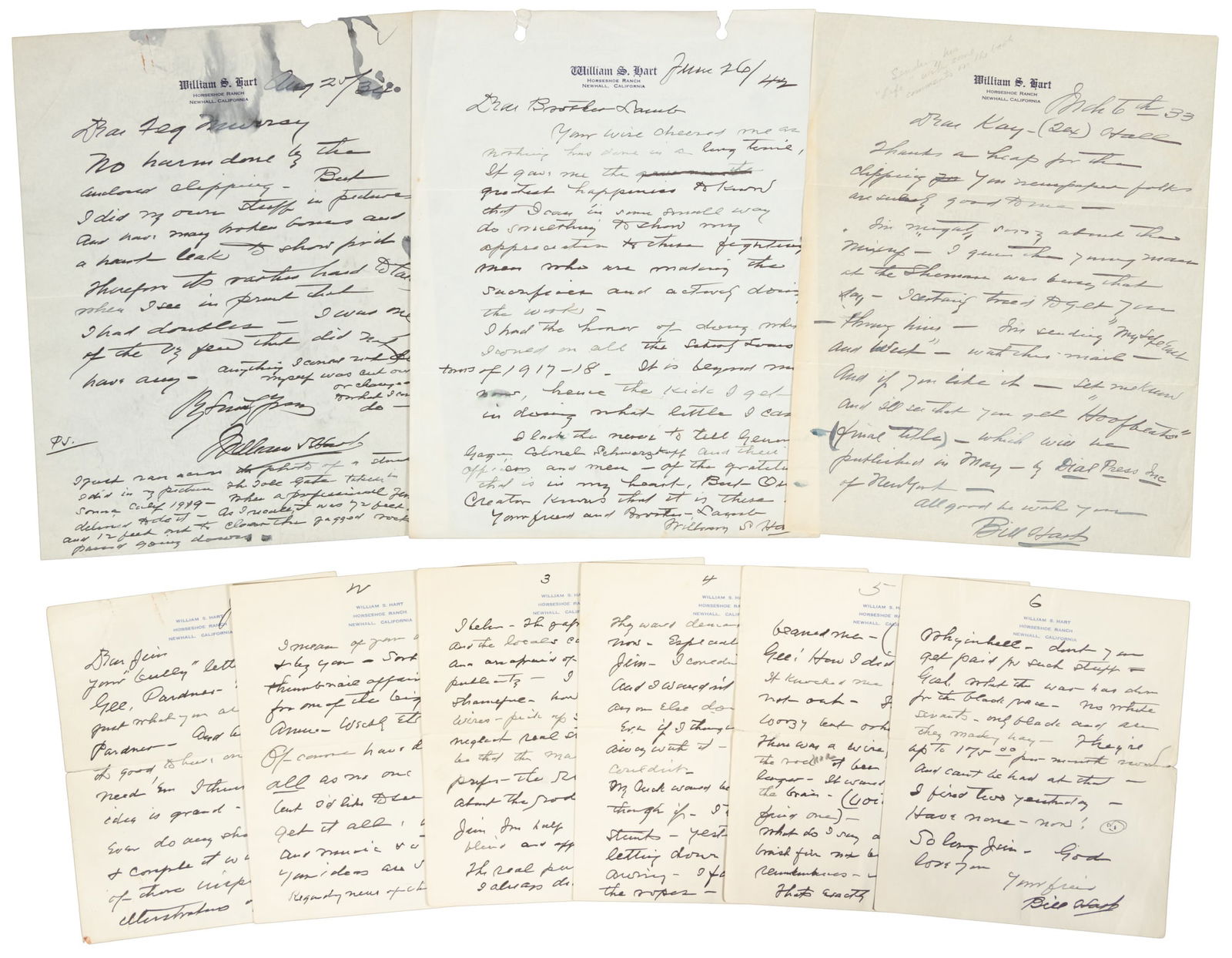 Western star William S. Hart (1 of 10)