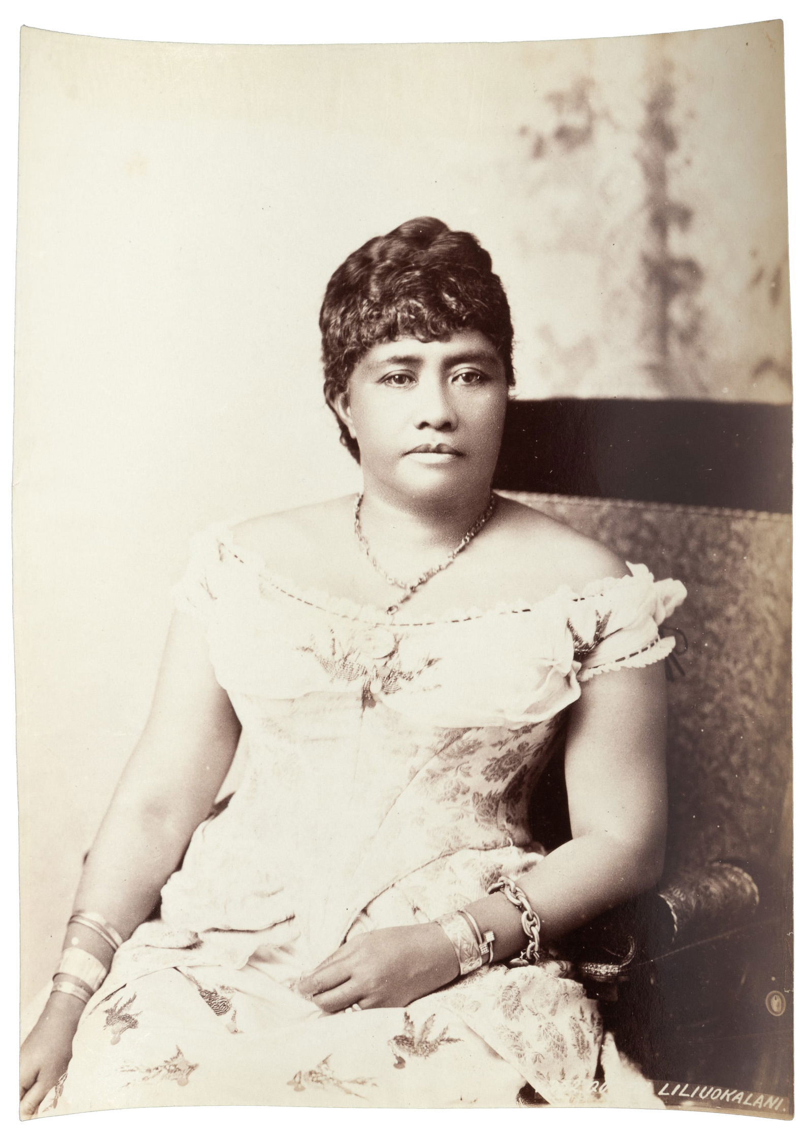 Albumen Photograph of Liliuokalani (1 of 1)