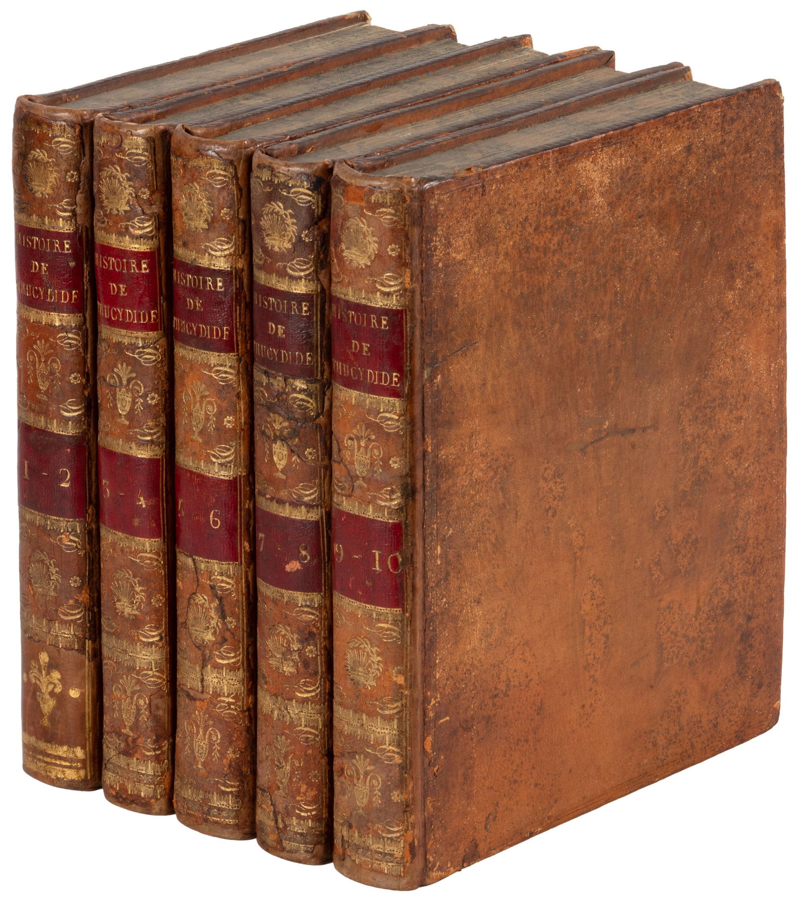 Quarto Thucydides 1807 Paris ed. Greek & Latin (1 of 8)