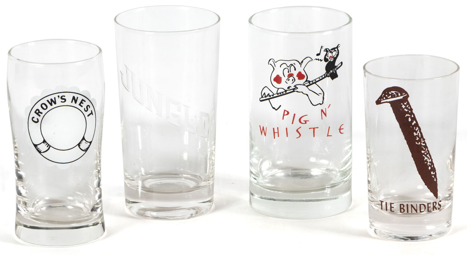 31 cocktail glasses from the Bohemian Grove (1 of 3)