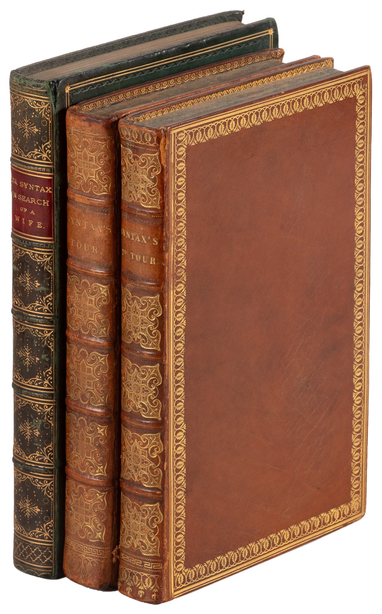 Tour of Doctor Syntax - Three Vols, 1st & 3rd Eds. (1 of 10)