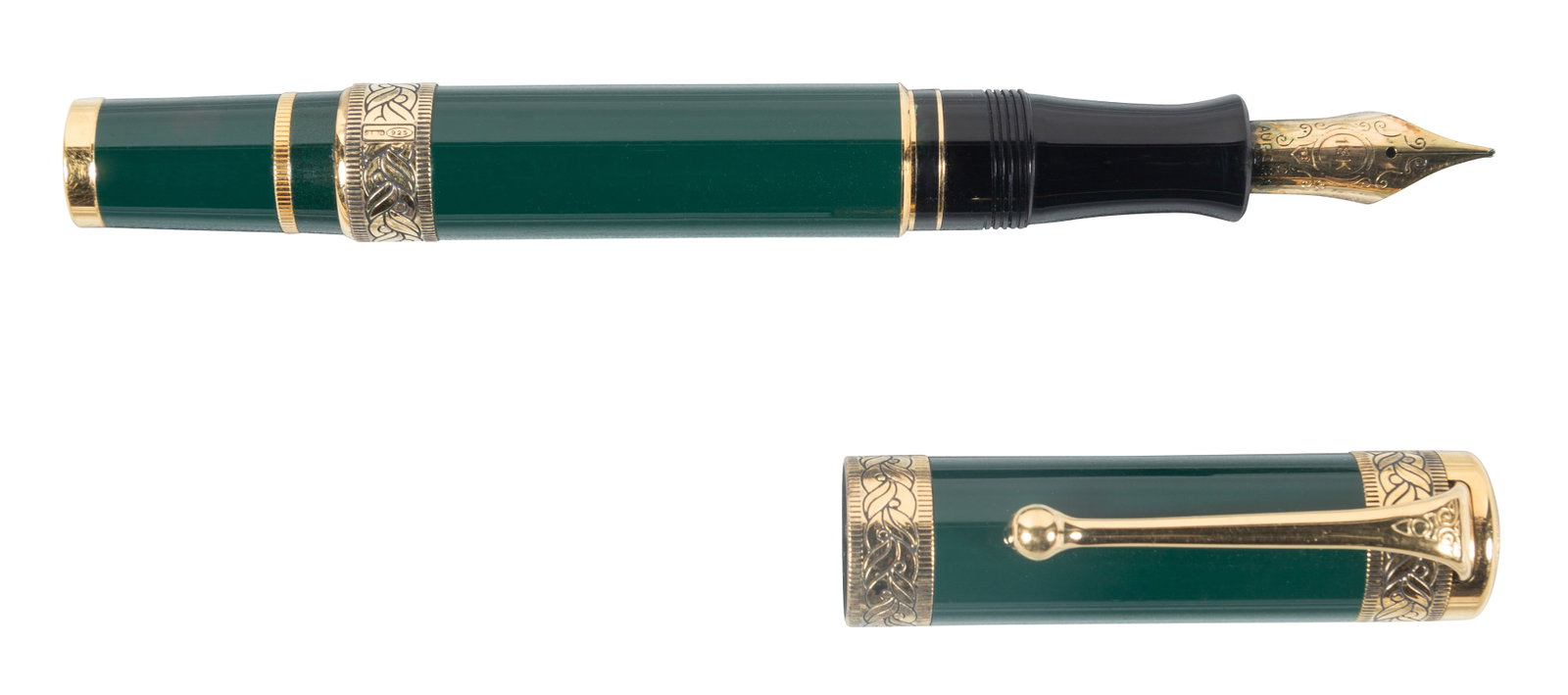 AURORA Dante Inferno Ltd Fountain Pen: Heading: Maker: Aurora Lot Name: Dante Inferno Limited Edition Fountain Pen Place: Date: Description: Celebrates Dante‘s epic poem of a trek through the underworld guided by the shade of V