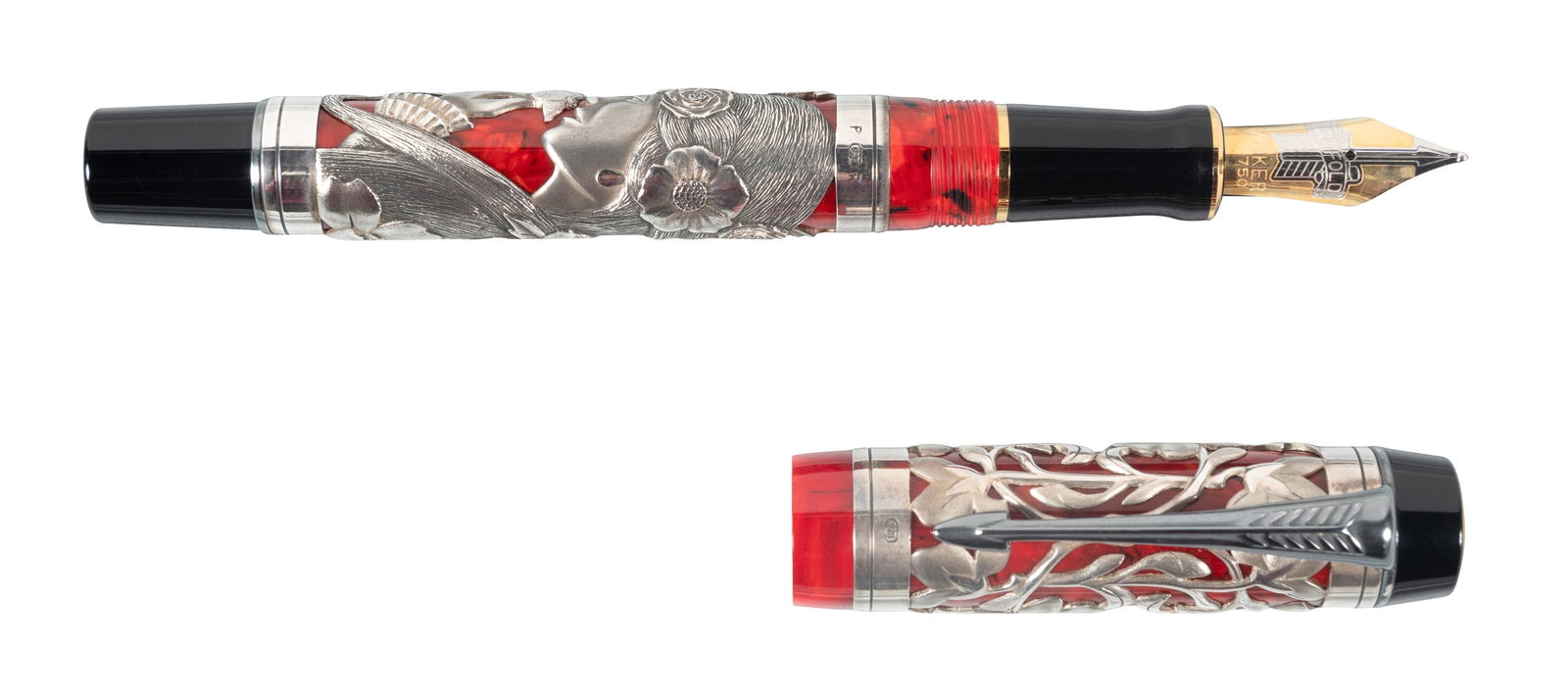 PAUL ROSSI / PARKER Classic Pens Muse Ltd Ed Fountain Pen (1 of 3)