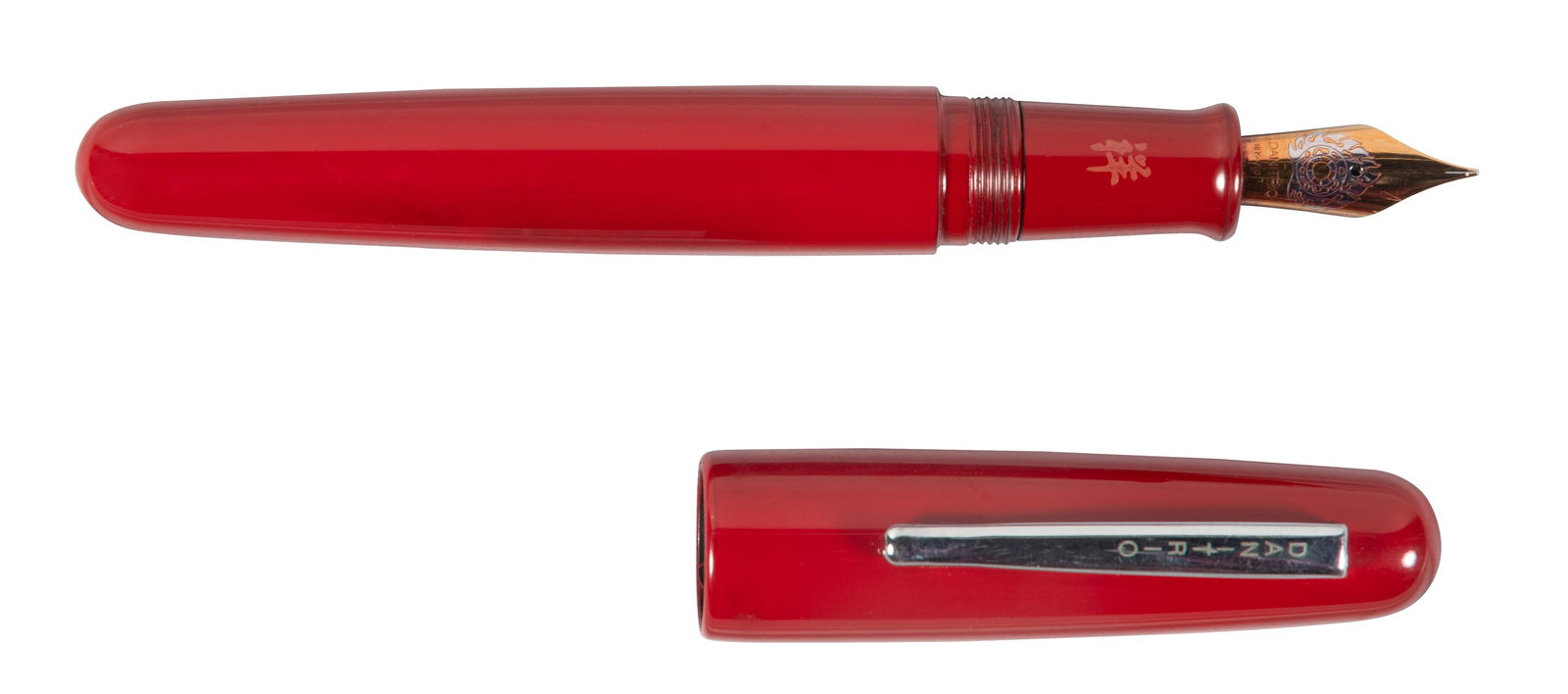 DANI TRIO Red Lacquer Fountain Pen (1 of 3)