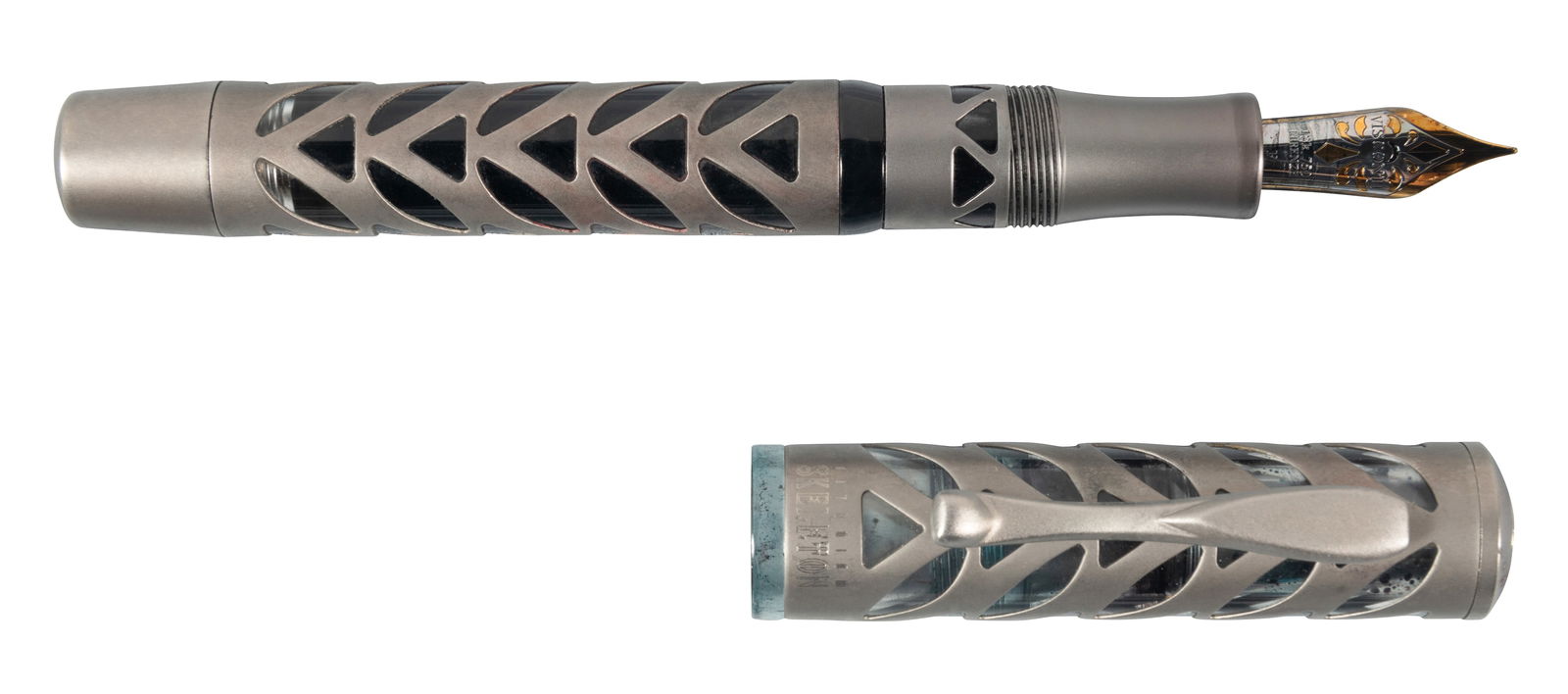 VISCONTI Titanium Skeleton Ltd Ed Fountain Pen (1 of 1)