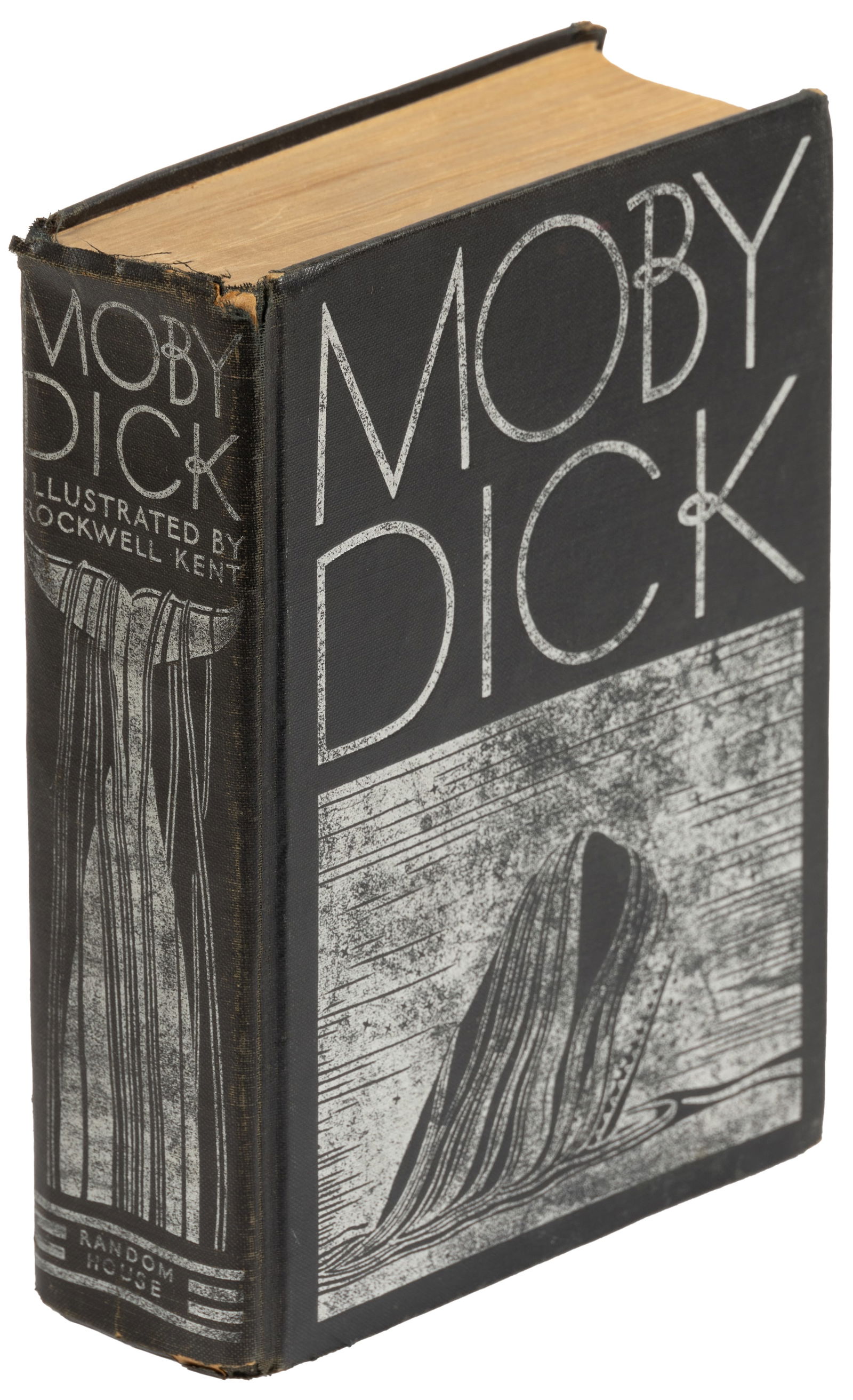 Moby Dick illus by Rockwell Kent 1930: Heading: (Kent, Rockwell, illustrator) Author: Melville, Herman Title: Moby Dick Place Published: New York Publisher:Random House Date Published: 1930 Description: [xxxii], 822, [5]