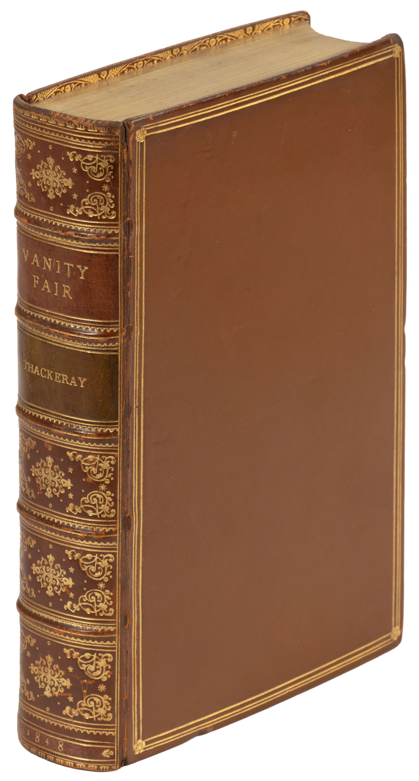 Thackeray's Vanity Fair finely bound (1 of 5)