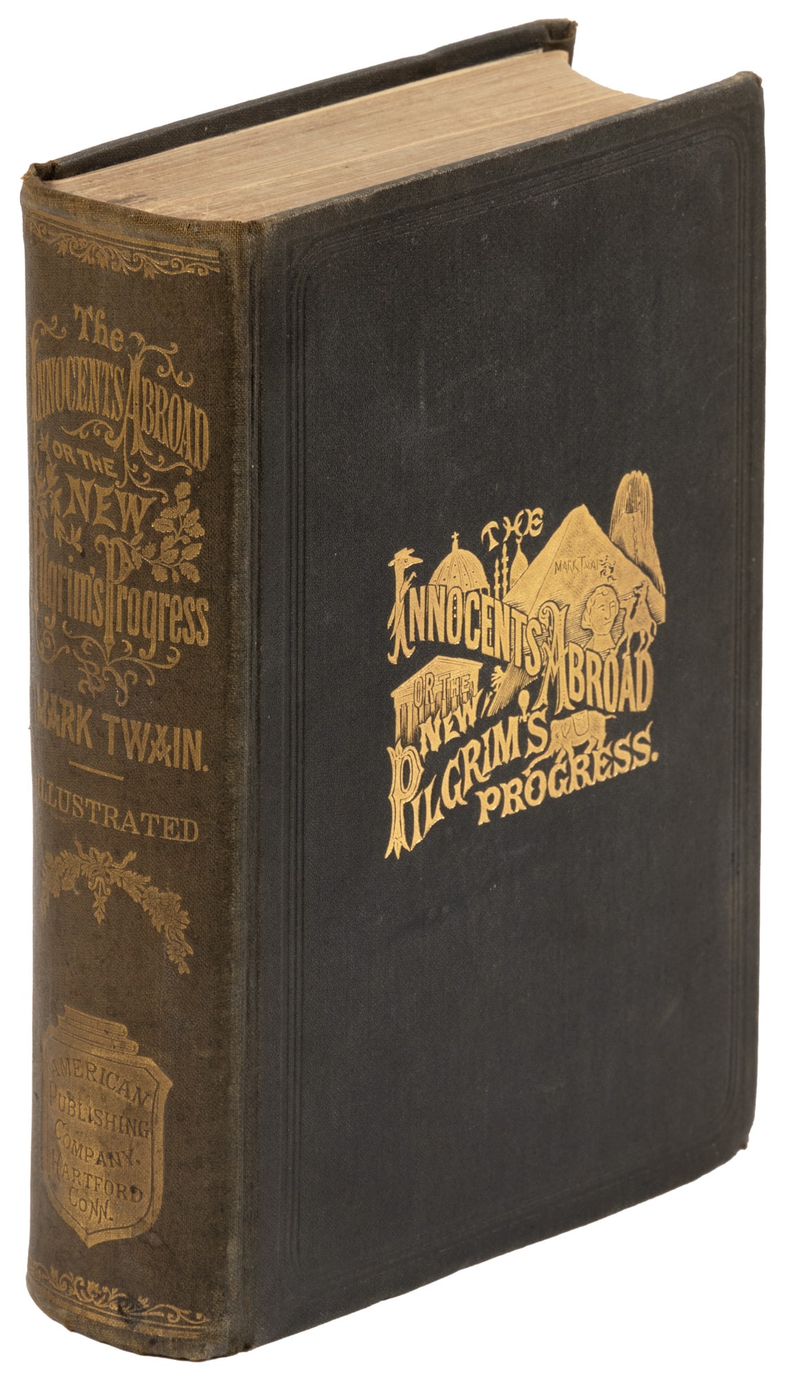 Twain: The Innocents Abroad. 1st. Ed. (1 of 3)