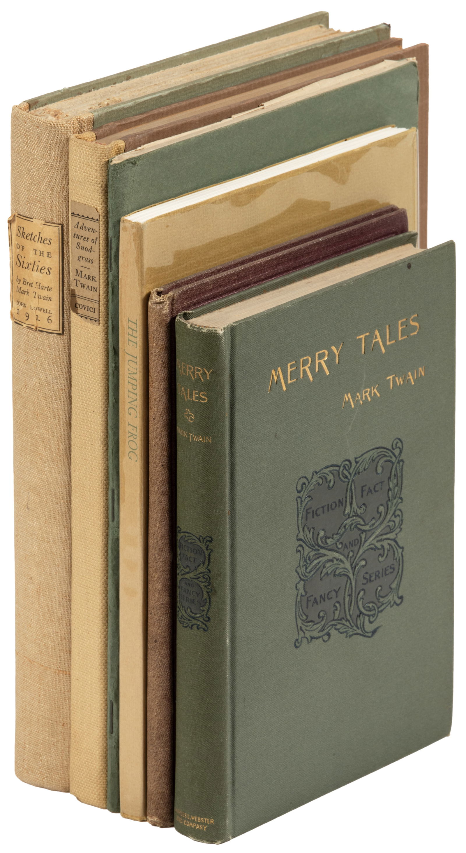 Six works by Mark Twain (1 of 1)