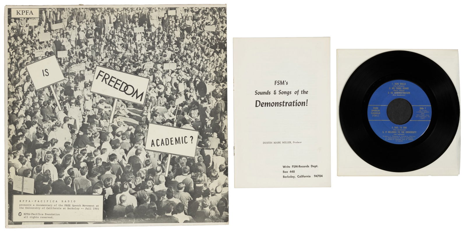 Free Speech Movement records & ephemera (1 of 1)