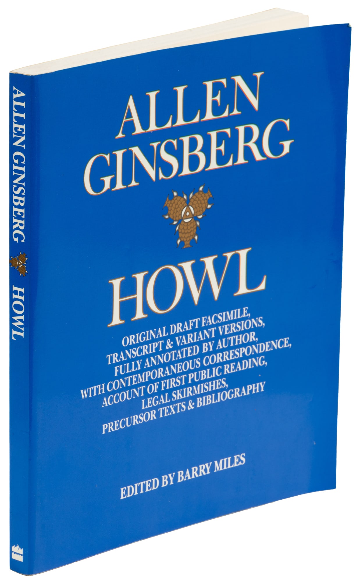 Howl Facsimile ed. signed by Ginsberg: Heading: Author: Ginsberg, Allen Title: Howl: Original Draft Facsimile, Transcript & Variant Versions, Fully Annotated by Author, with Contemporaneous Correspondence, Account of First Public Reading, 