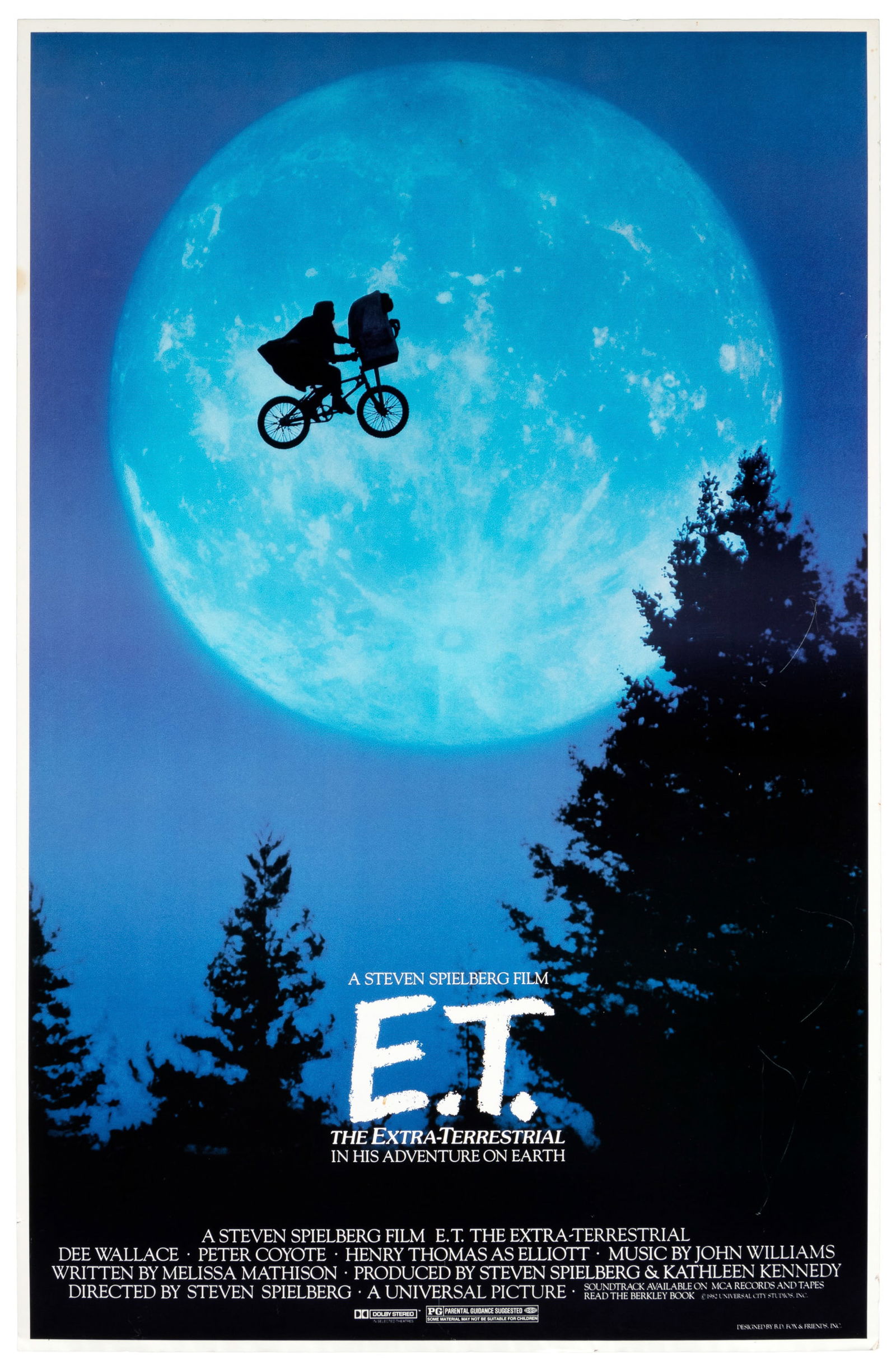E.T. one sheet movie poster (1 of 2)