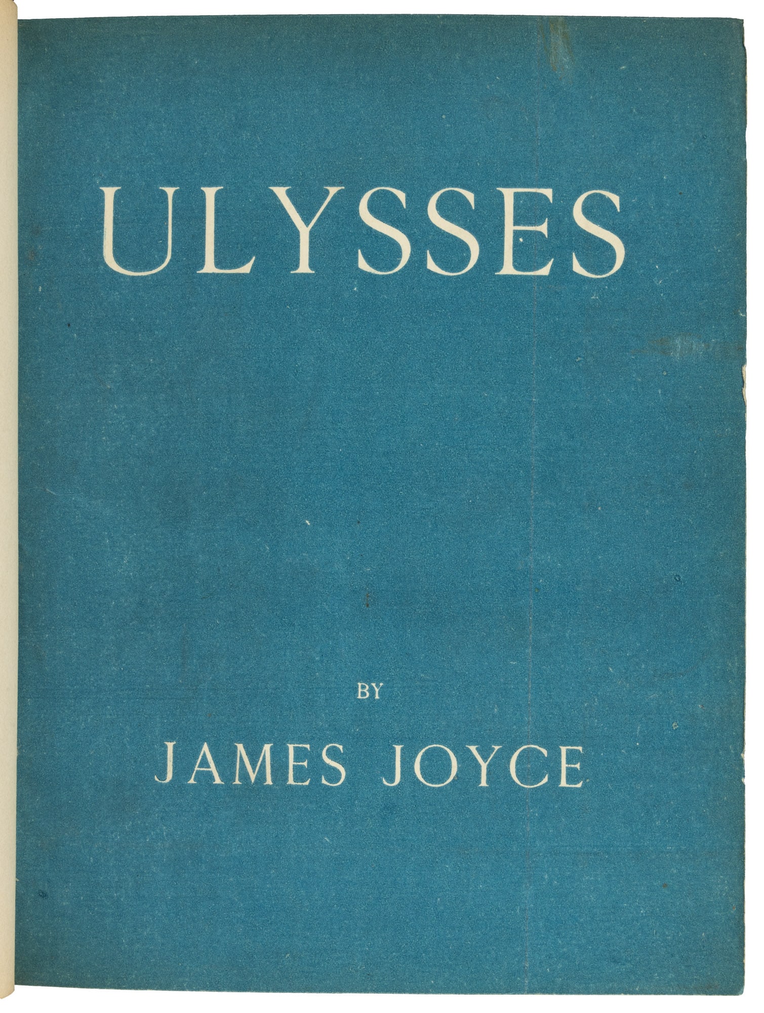 James Joyce Ulysses First Edition 2nd Printing (1 of 9)